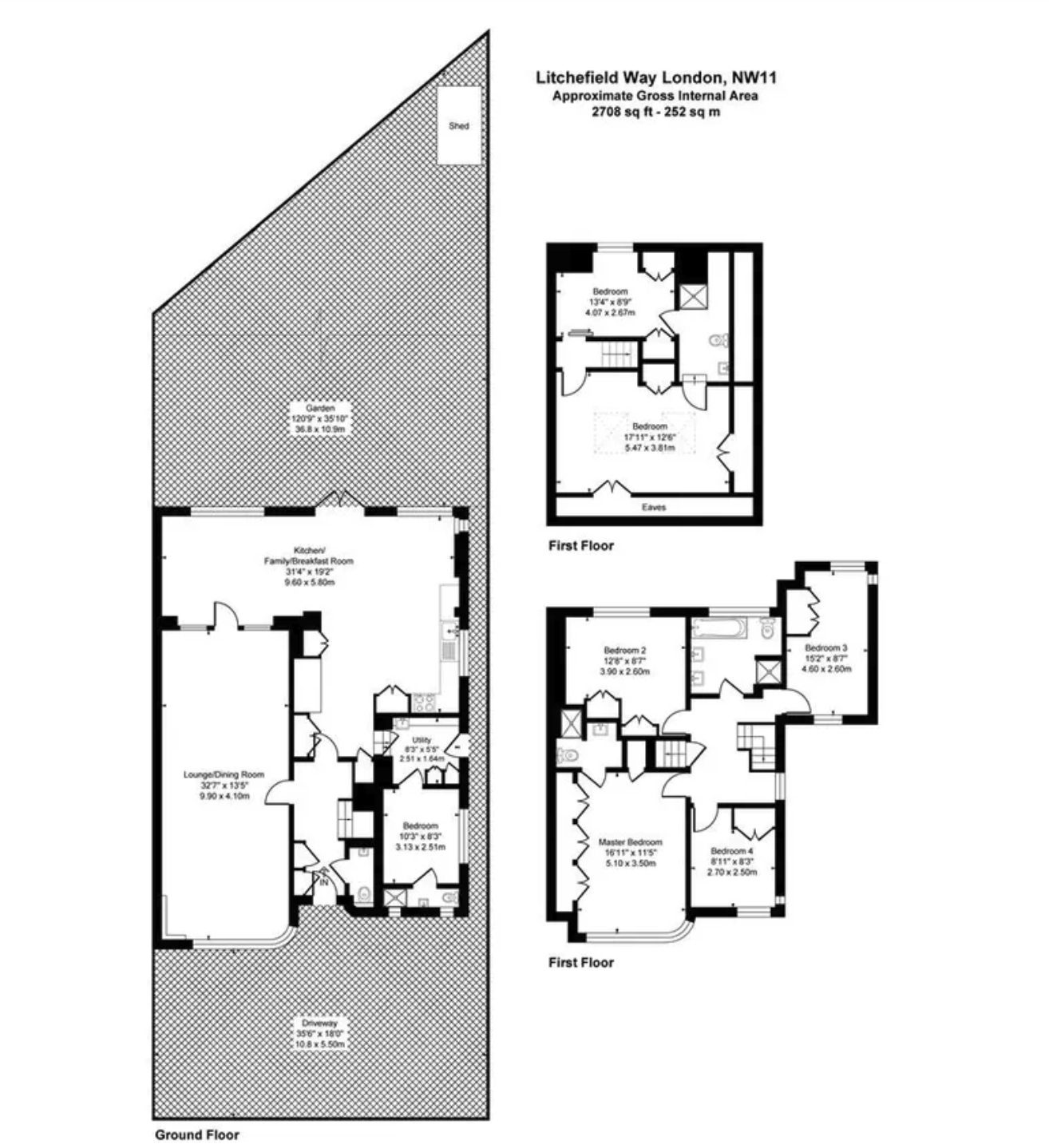 Litchfield Way, Litchfield Way, Hampstead Garden Suburb floorplan