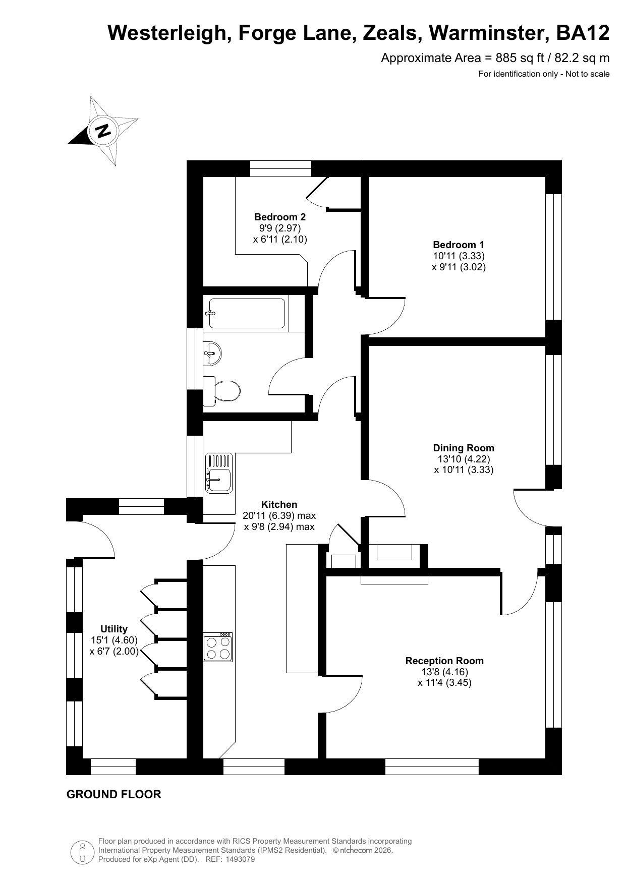 Westerleigh, Forge Lane, Warminster floorplan