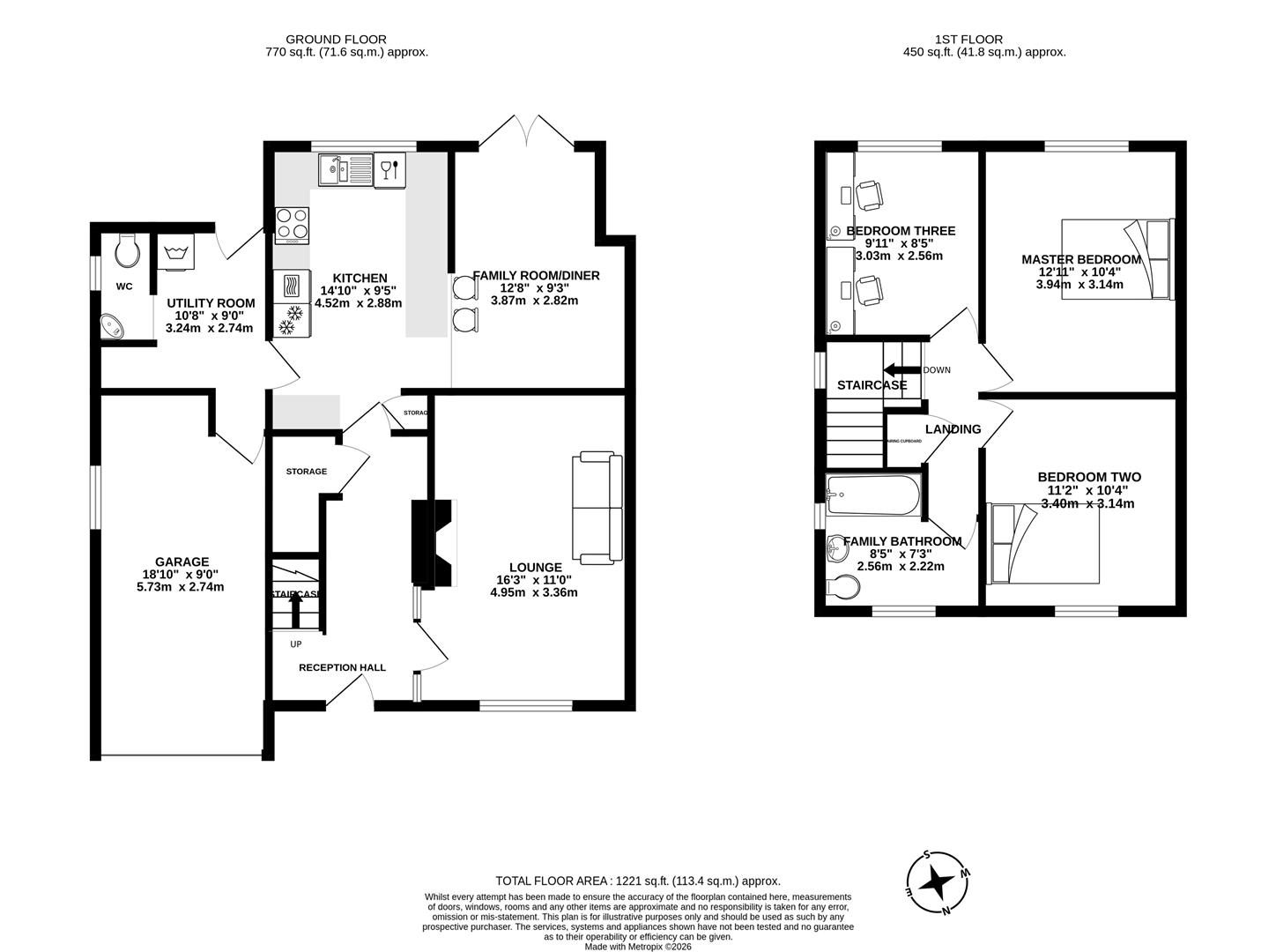 4, Fieldside Avenue, Chorley floorplan
