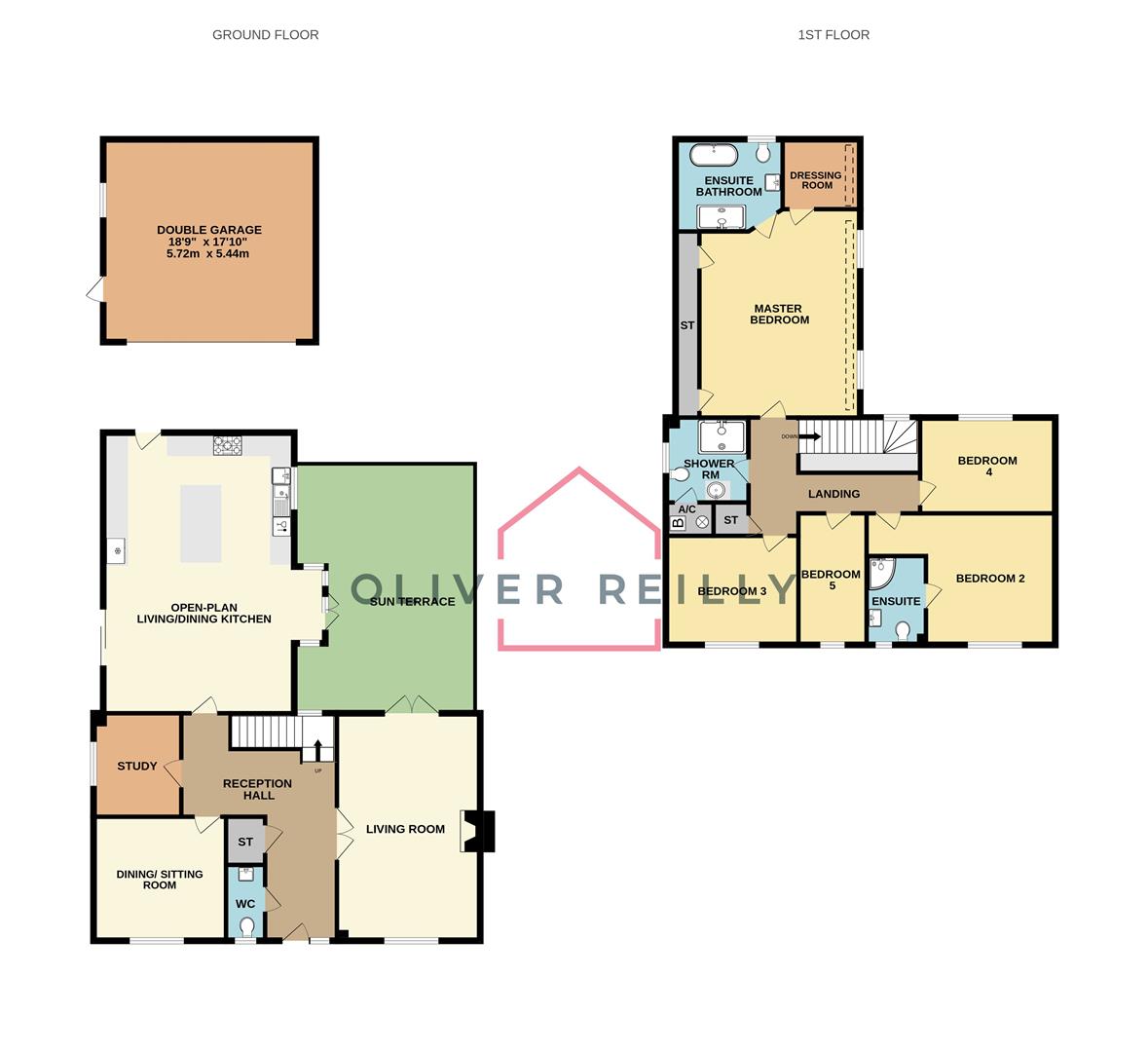 2, Rectory Lane, Newark floorplan