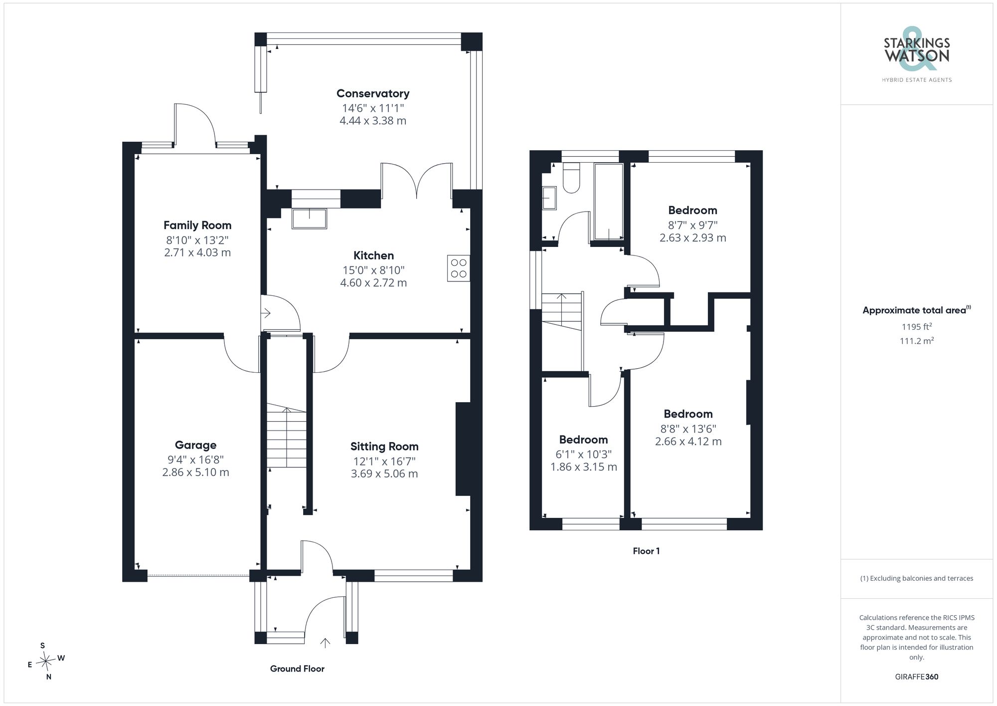 1 Knudsen Close, Norwich floorplan
