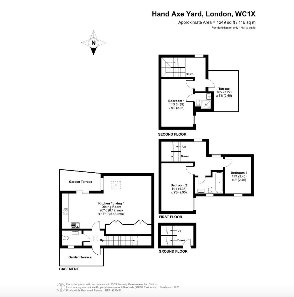 Hand Axe Yard, Kings Cross floorplan