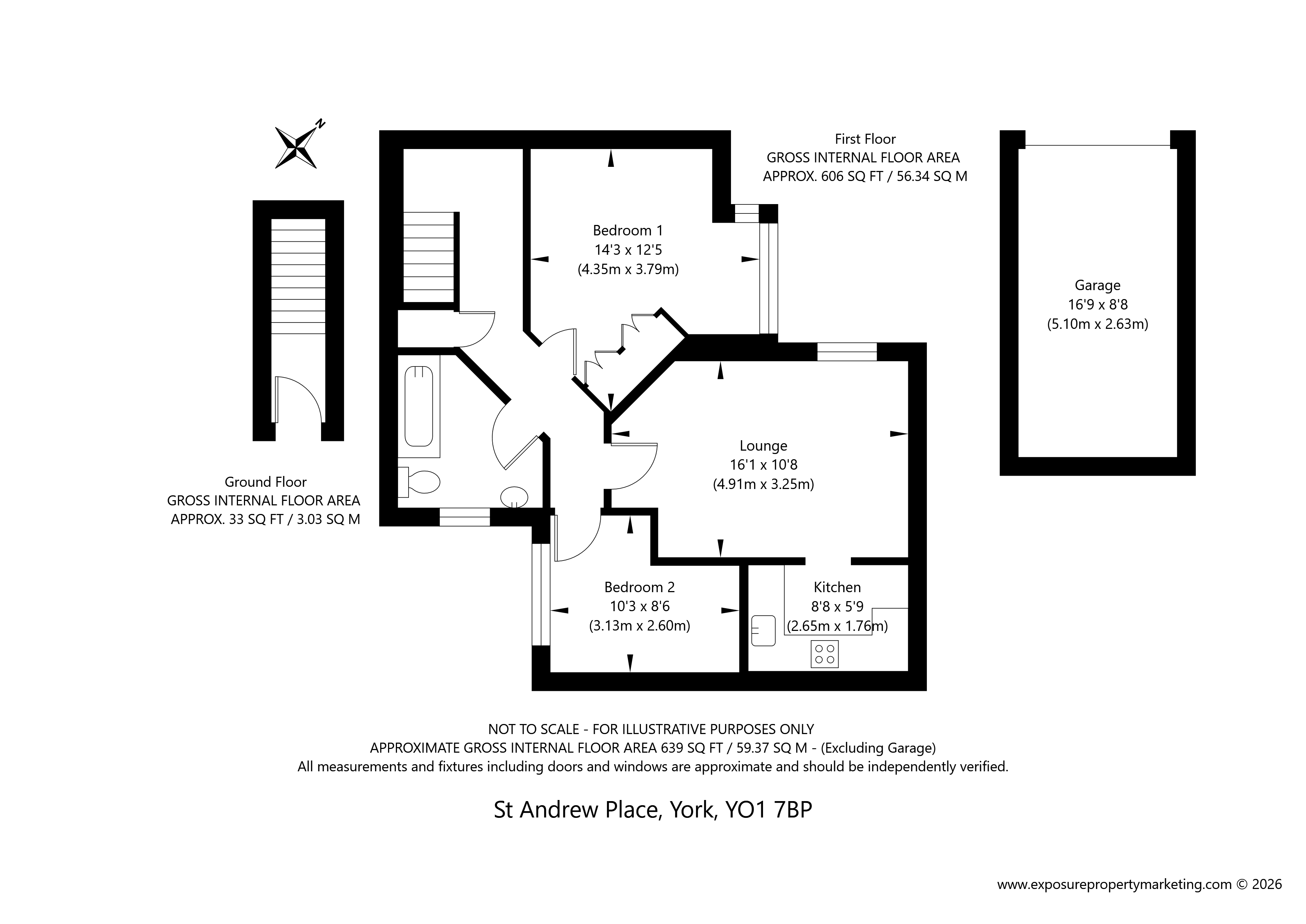 39, St. Andrew Place, North Yorkshire floorplan