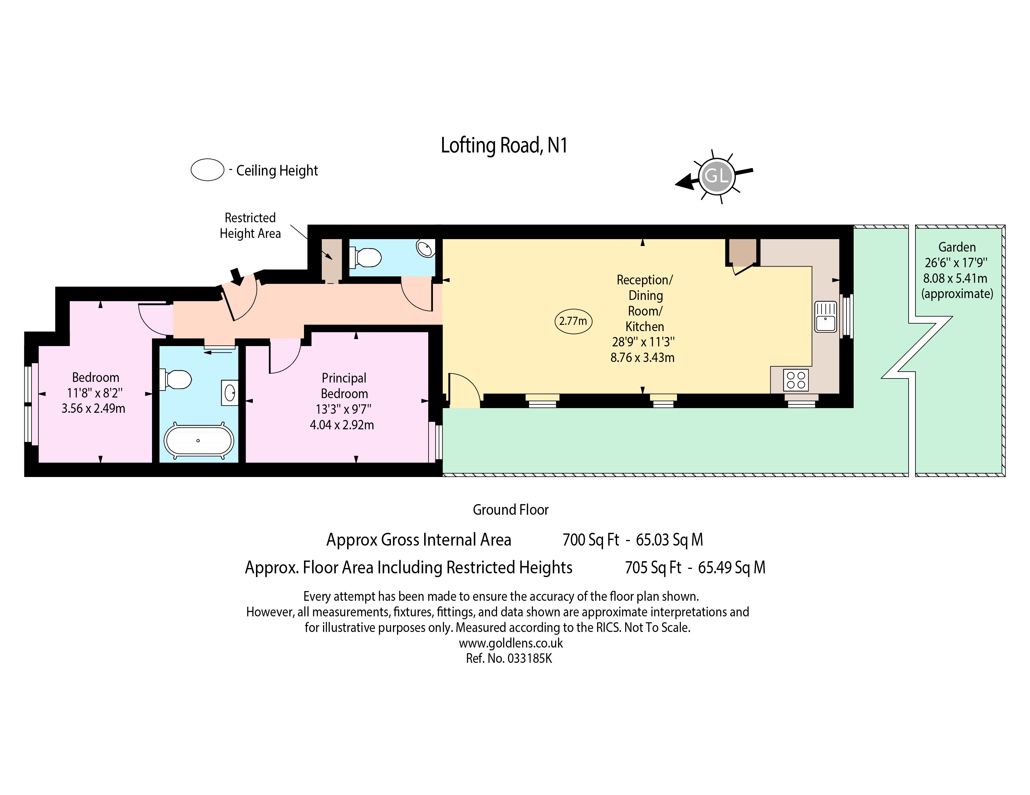 Lofting Road, London floorplan