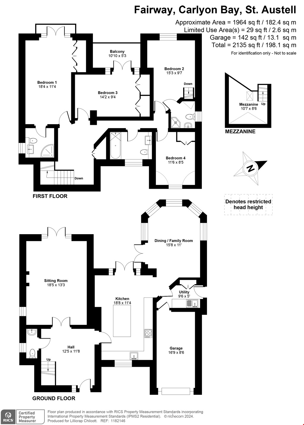 38 Fairway, St. Austell floorplan