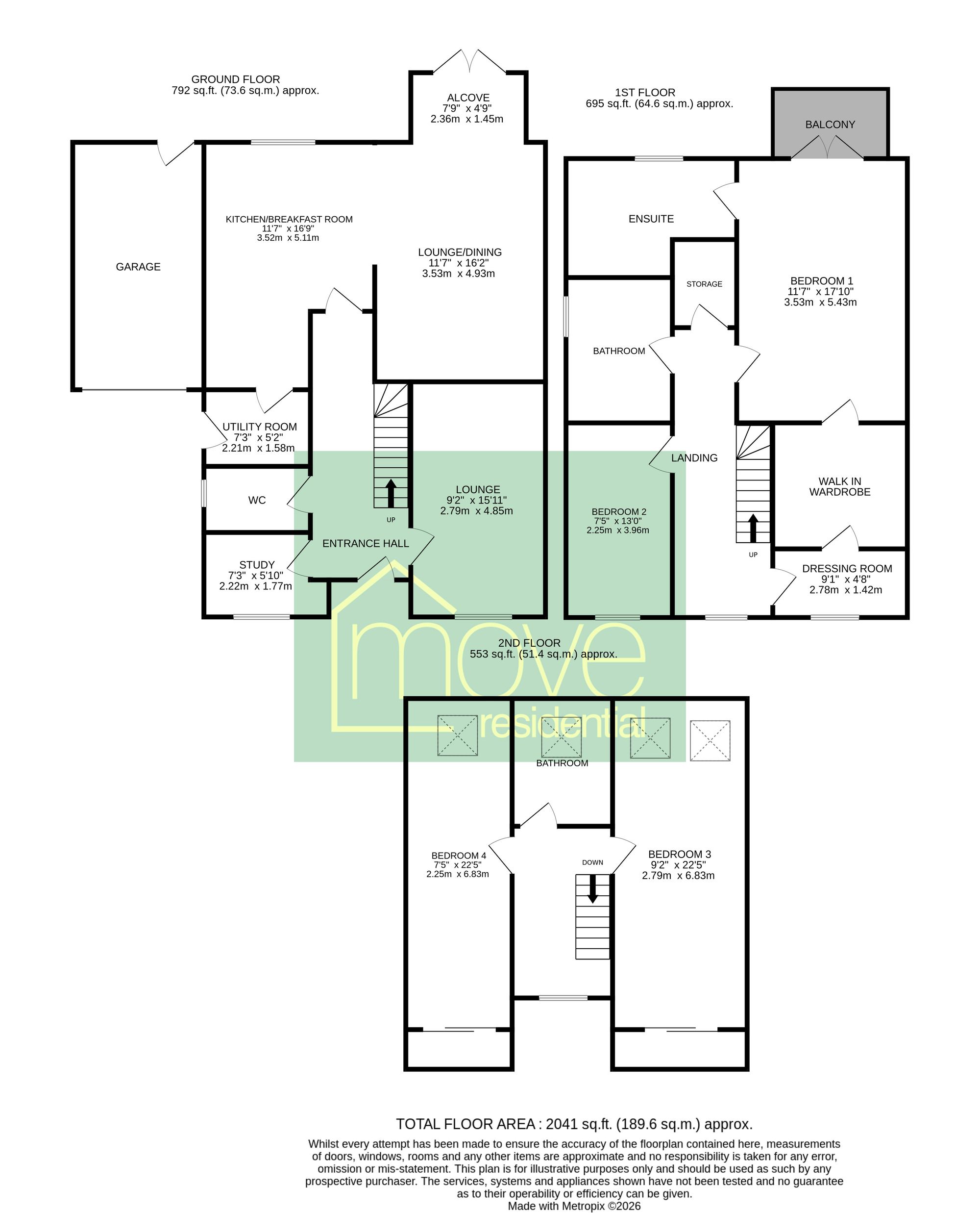 33a South Drive, Wirral floorplan