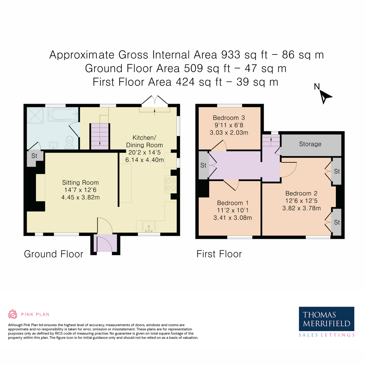 Forge Cottage, 52 Main Road, East Hagbourne floorplan