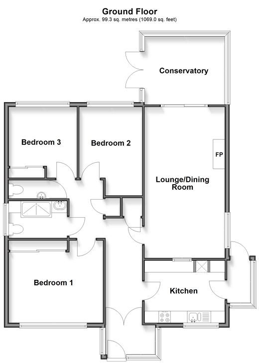Southway, Littlehampton floorplan