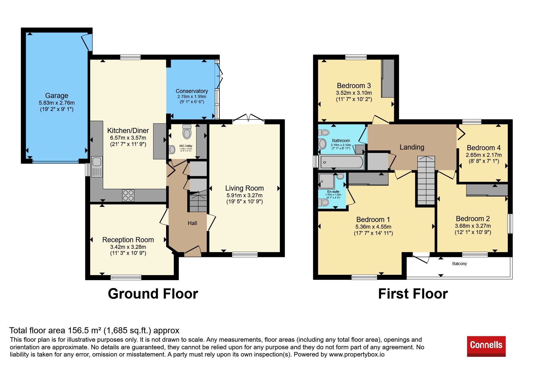 41, Stone Court, Crawley floorplan
