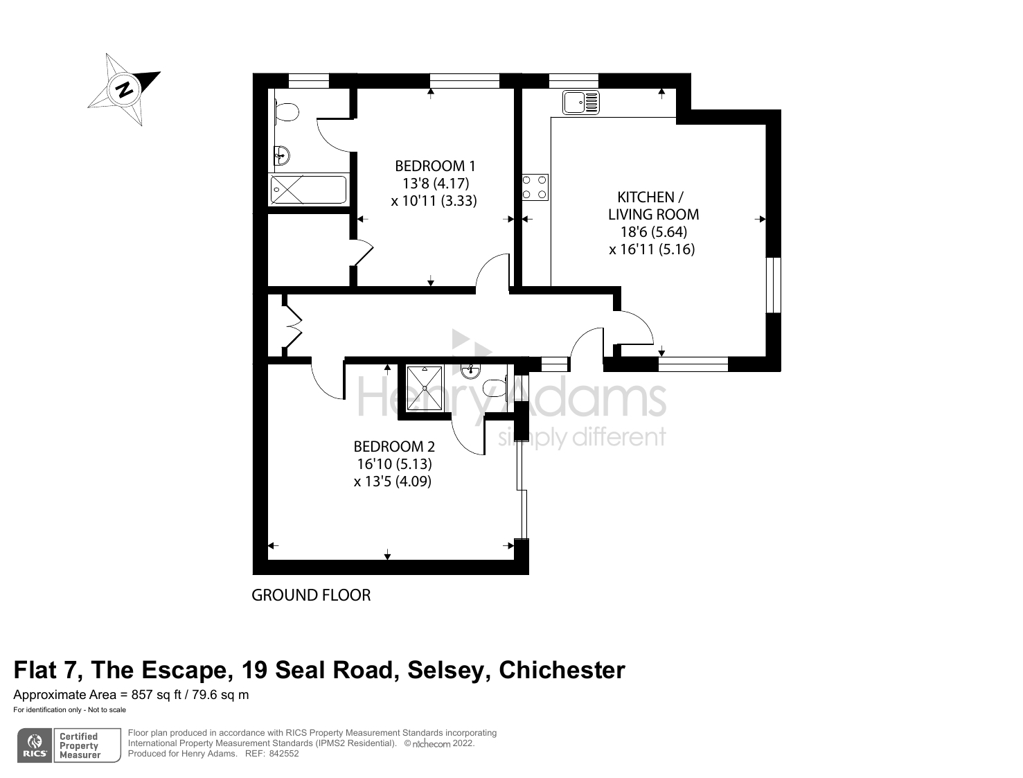 1719 Seal Road, Selsey PO20, 2 bedroom flat for sale 61384971
