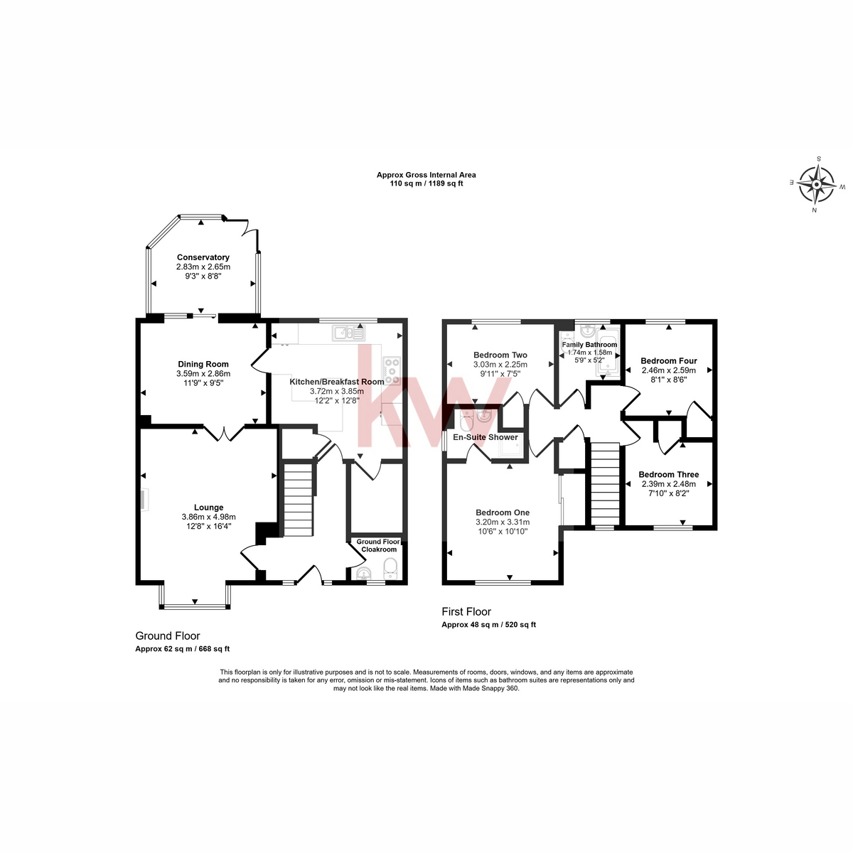 5, Advice Avenue, Grays floorplan