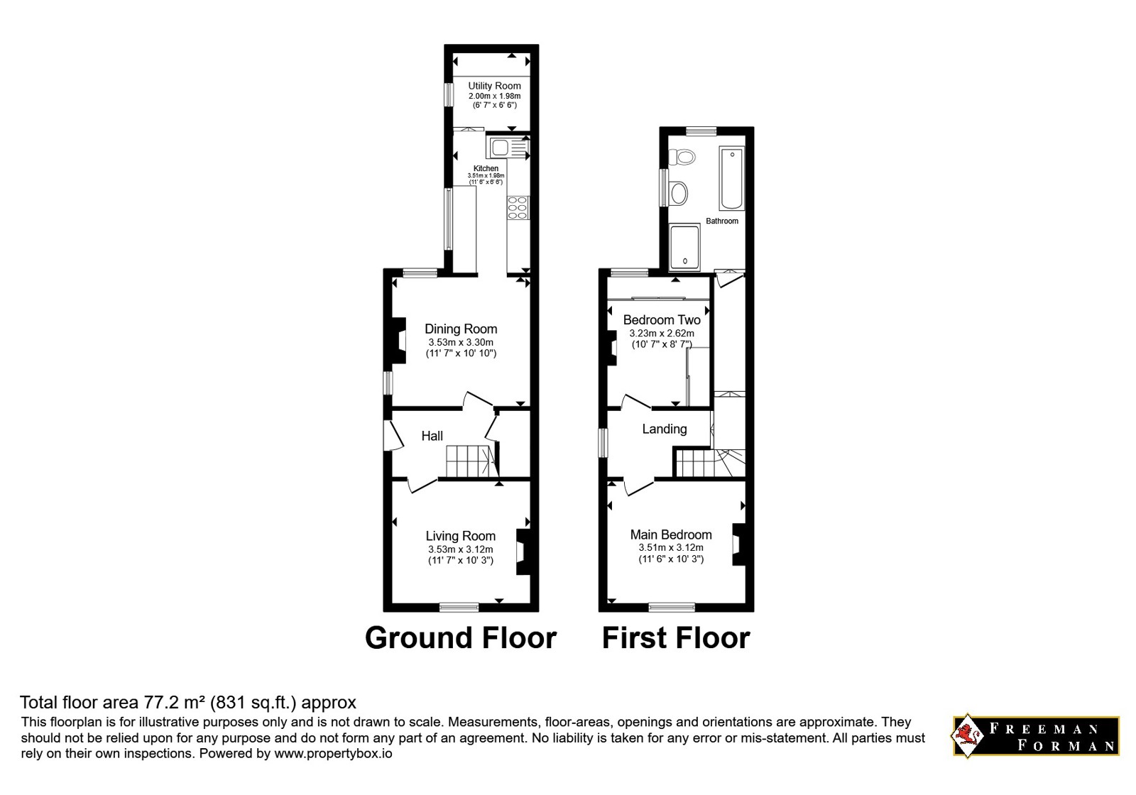 87, Goods Station Road, Kent floorplan