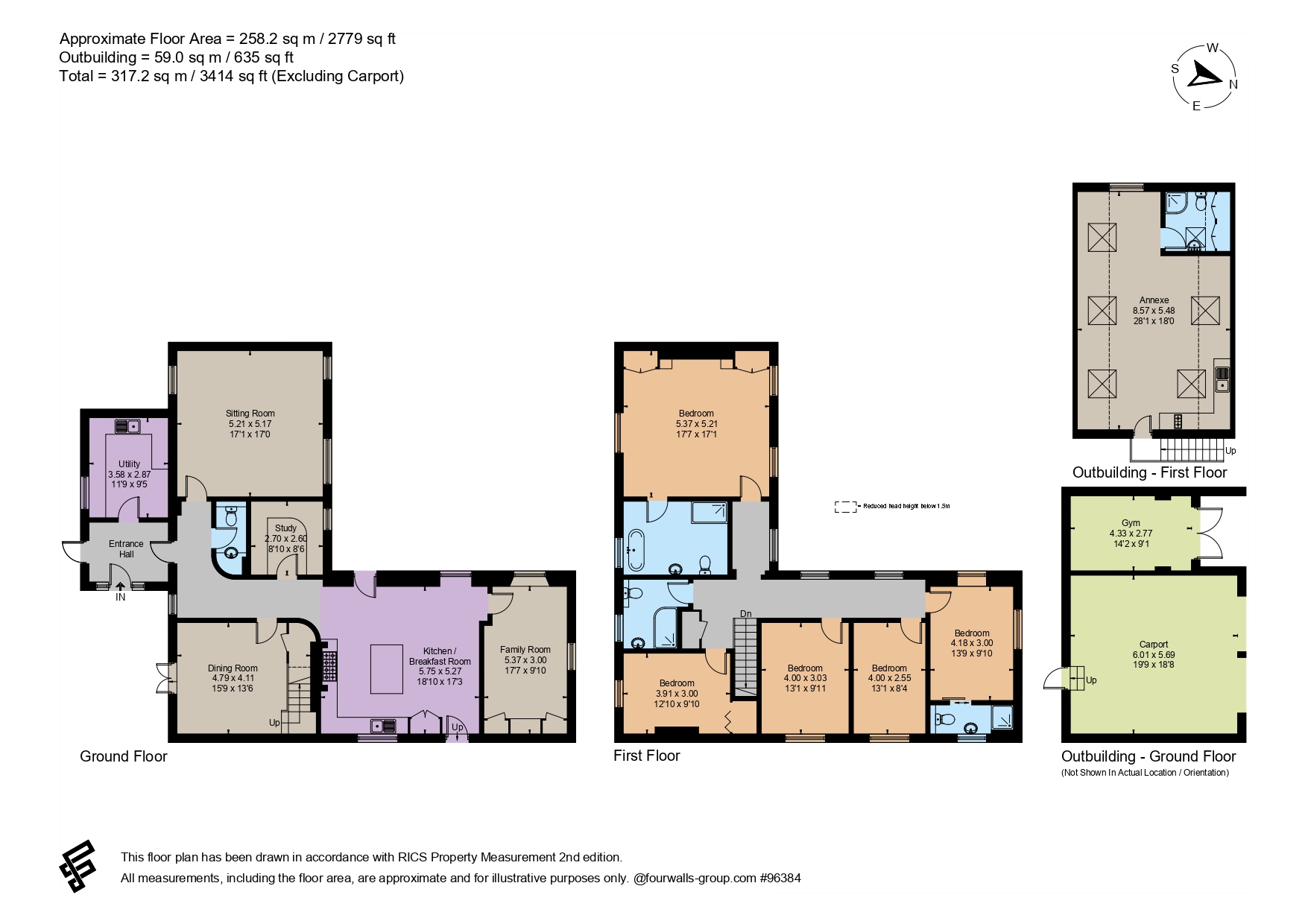 Grove Lodge,, Grove Road, Sevenoaks floorplan