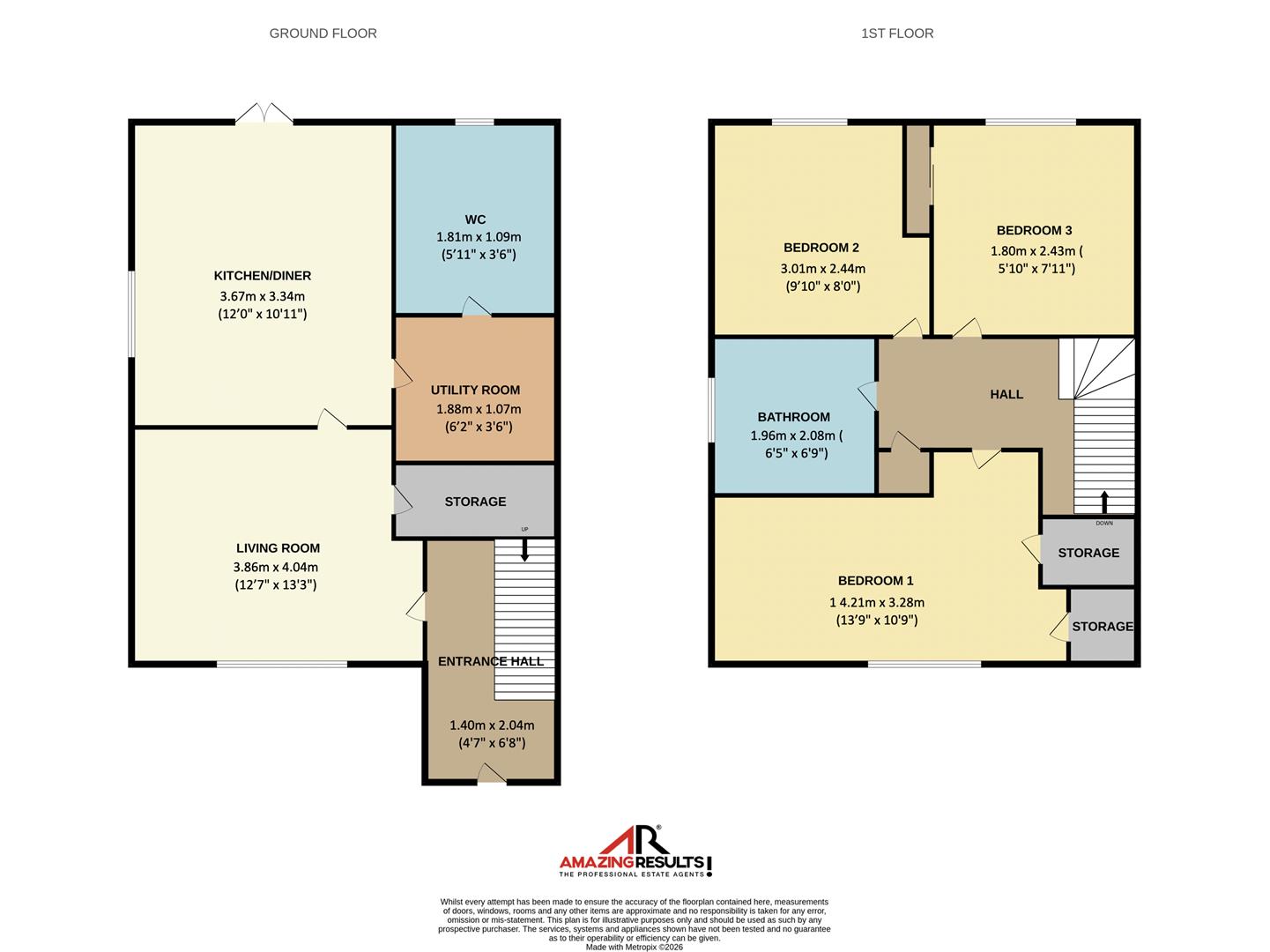 51, Elm Park, Hill Of Beath floorplan