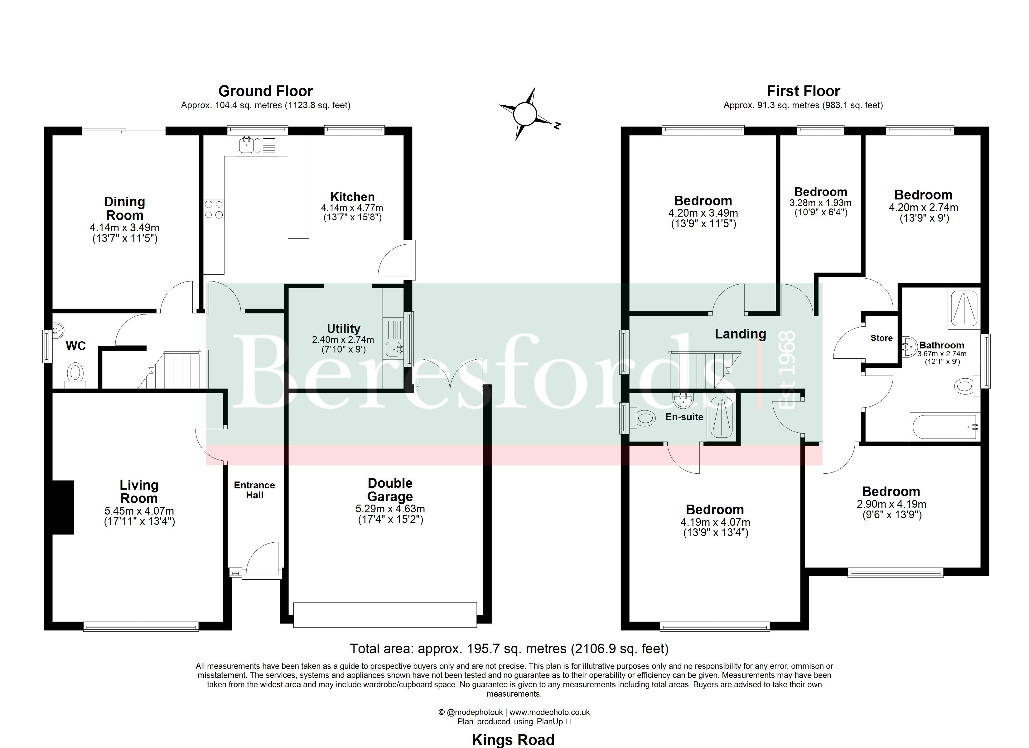 16, Kings Road, Essex floorplan
