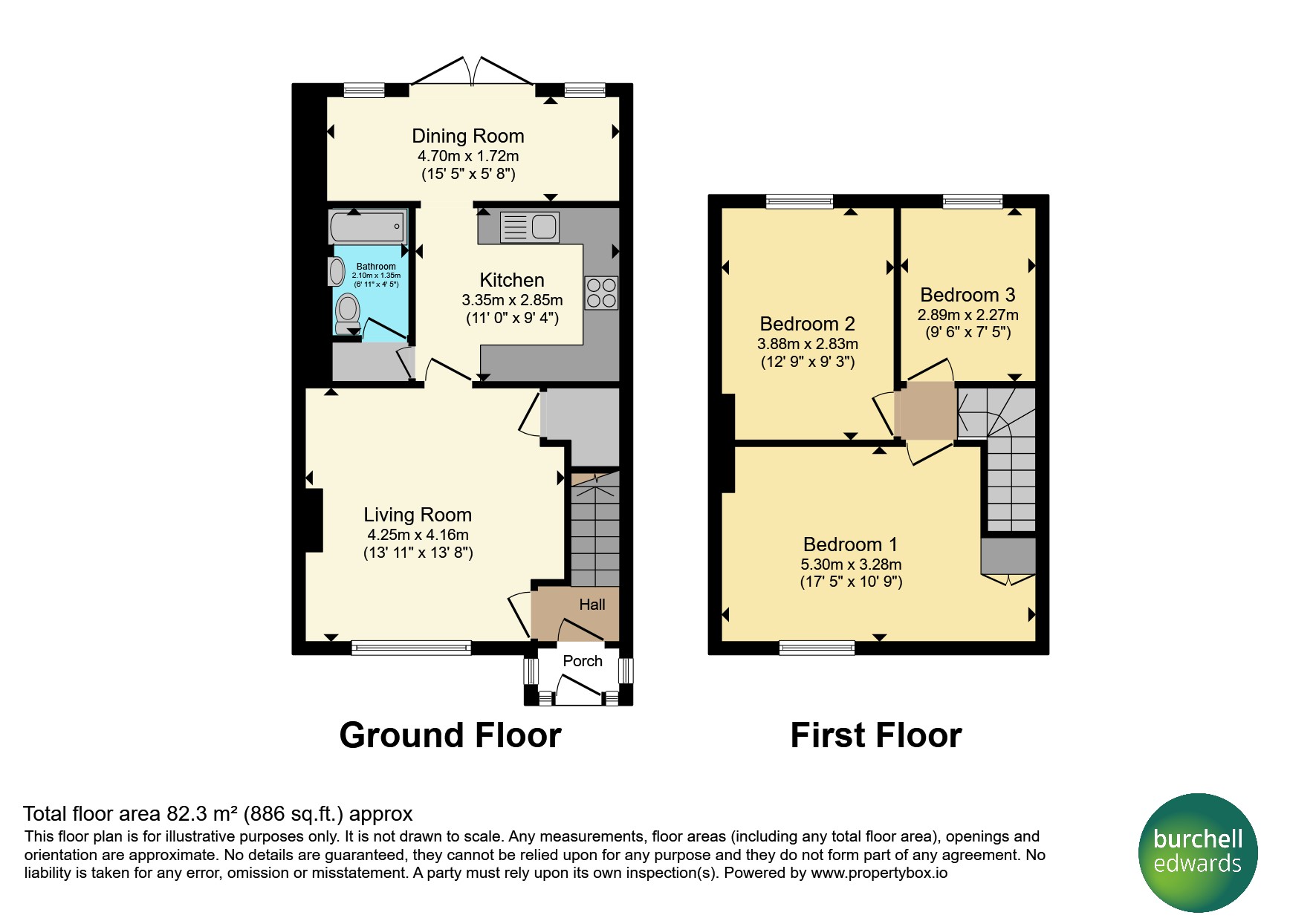 17, Broom Hall Grove, BIRMINGHAM floorplan