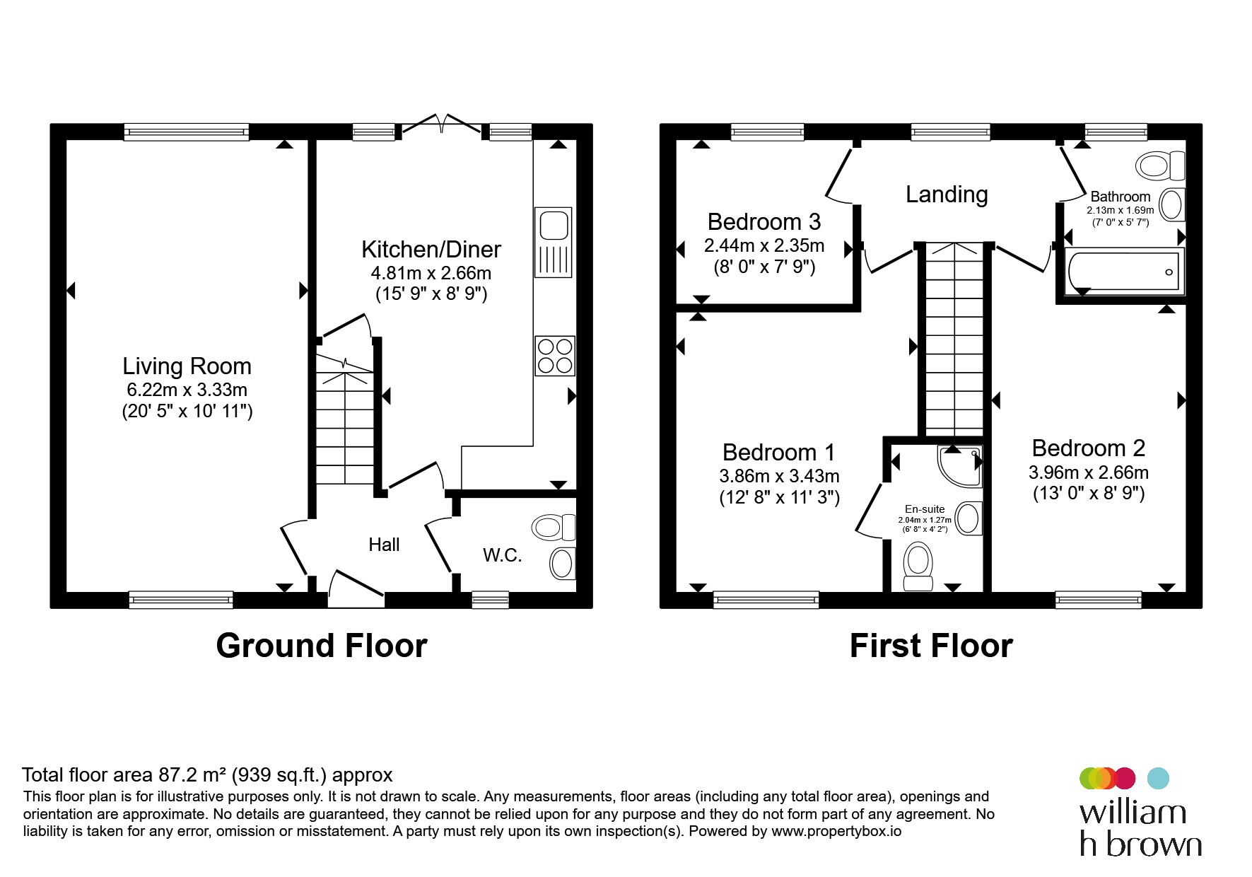 72, Lampman Way, Worksop floorplan