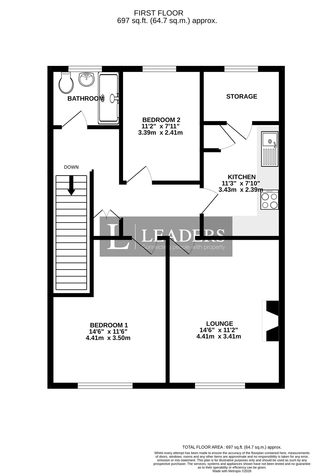 Flat, 1, Limbrick Corner, Goring-by-Sea floorplan