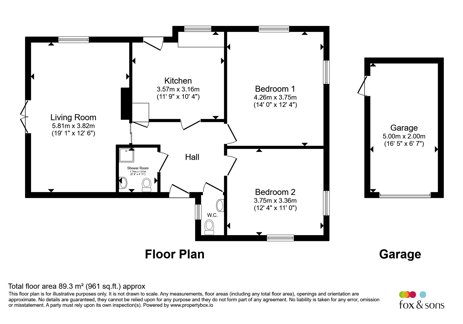 3, The Glades, Bexhill-On-Sea floorplan