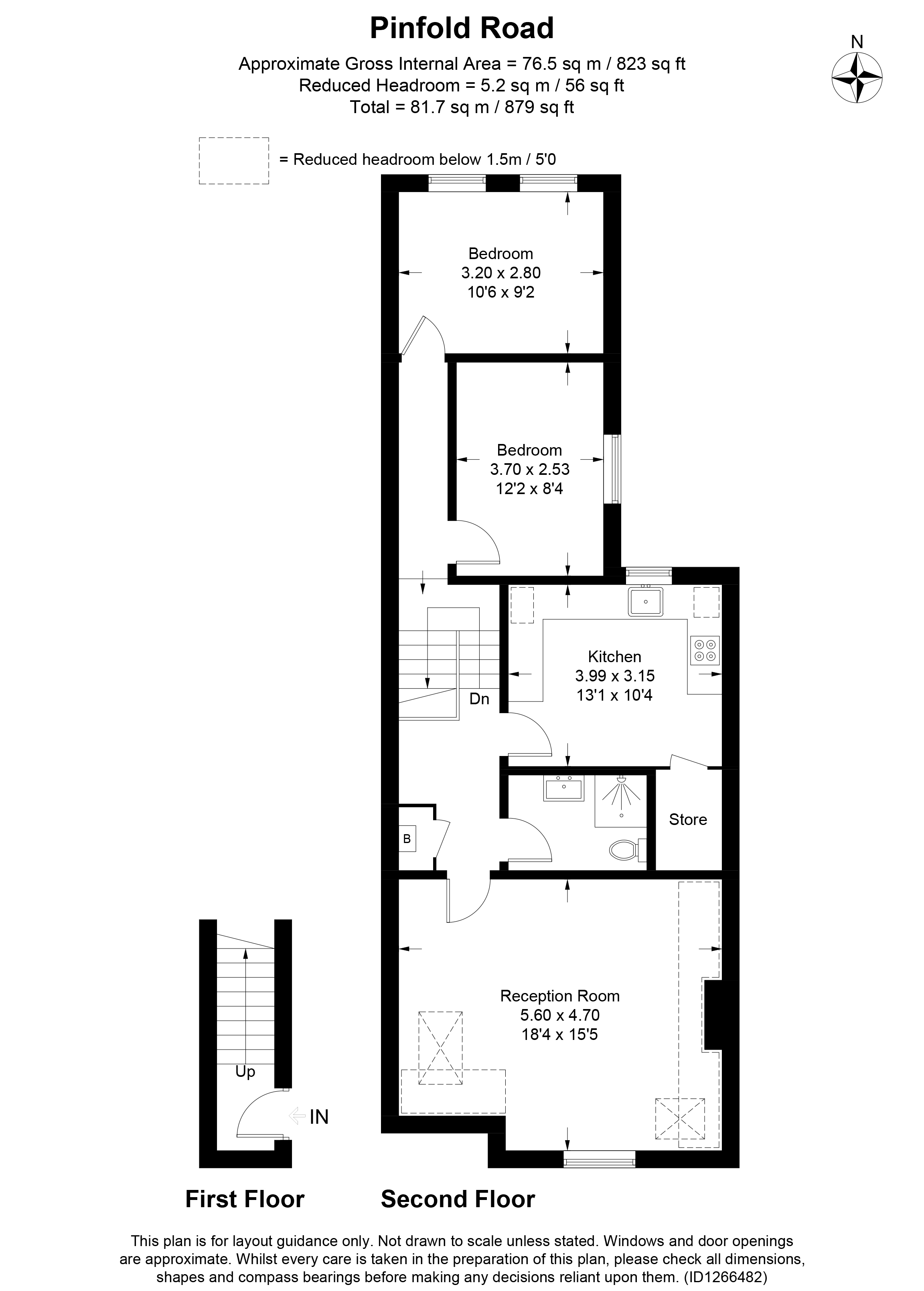 Pinfold Road, Streatham, Lambeth, London, SW16 floorplan