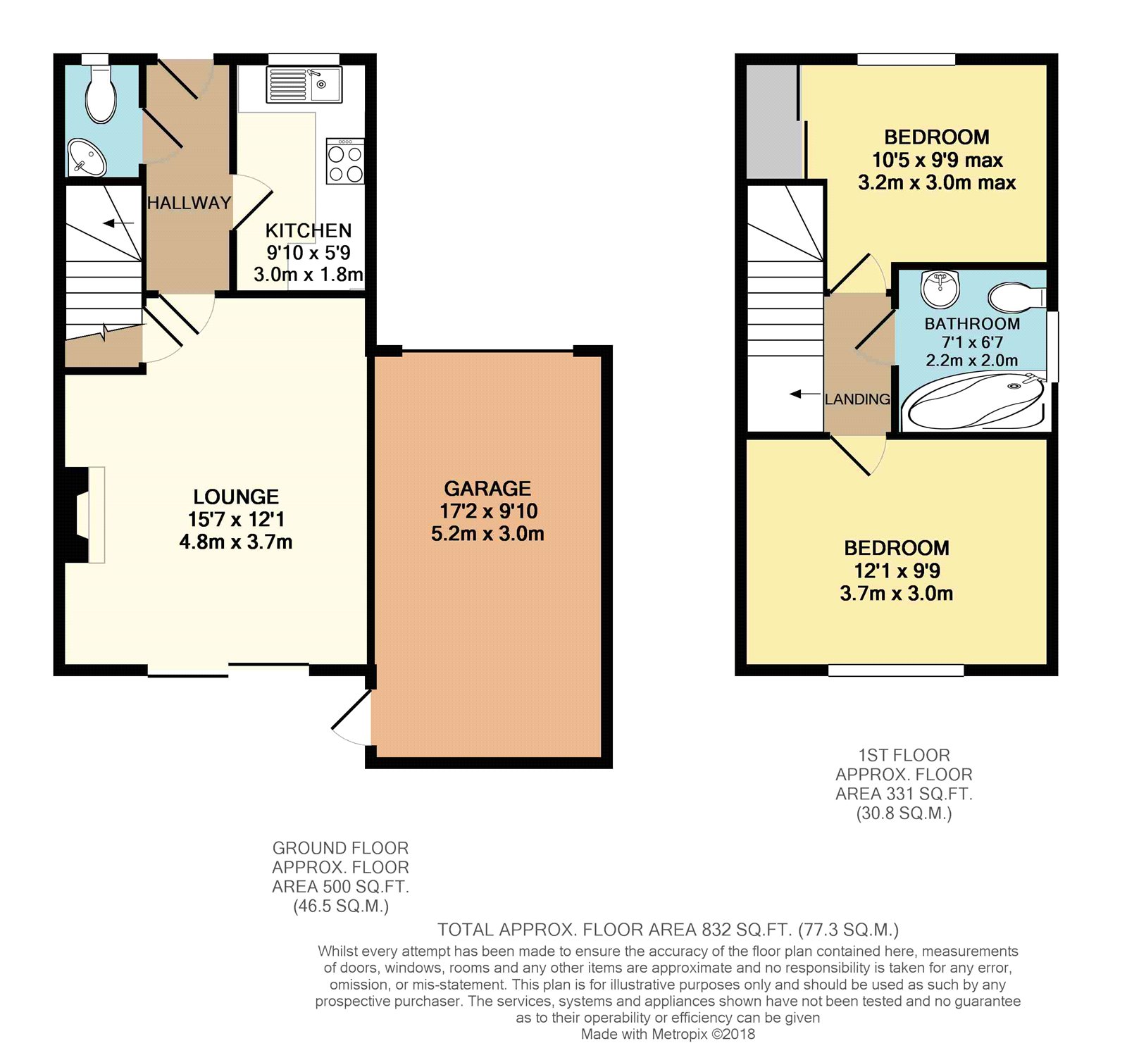 2 Bedrooms Semi-detached house for sale in The Meadows, South Milford, Leeds LS25