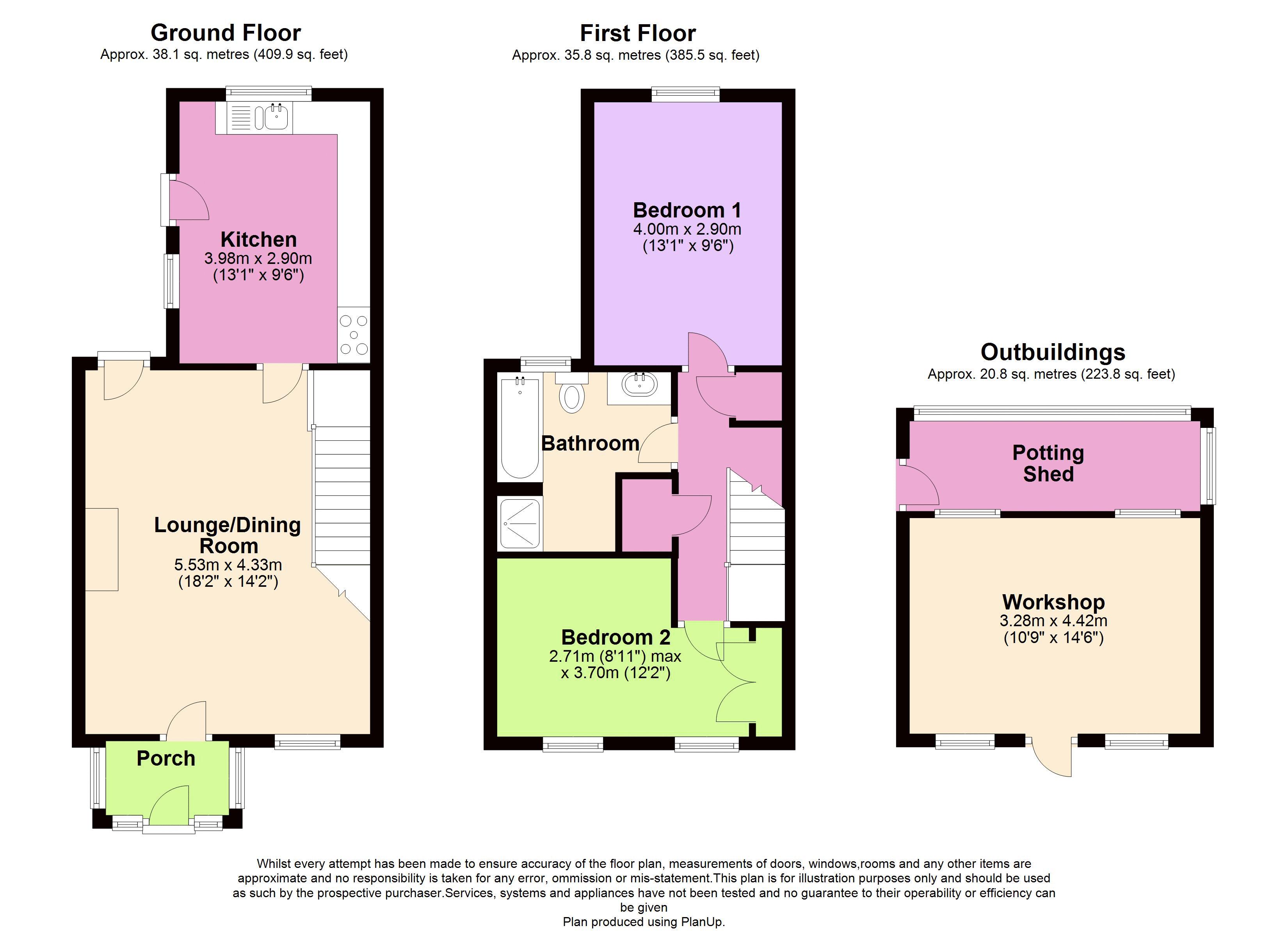 2 Bedrooms Terraced house for sale in The Firs, Chapel Road, Clandown, Radstock BA3