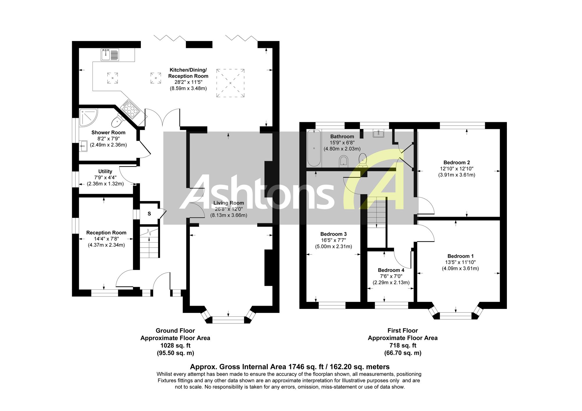 10 Crawford Avenue, Widnes floorplan