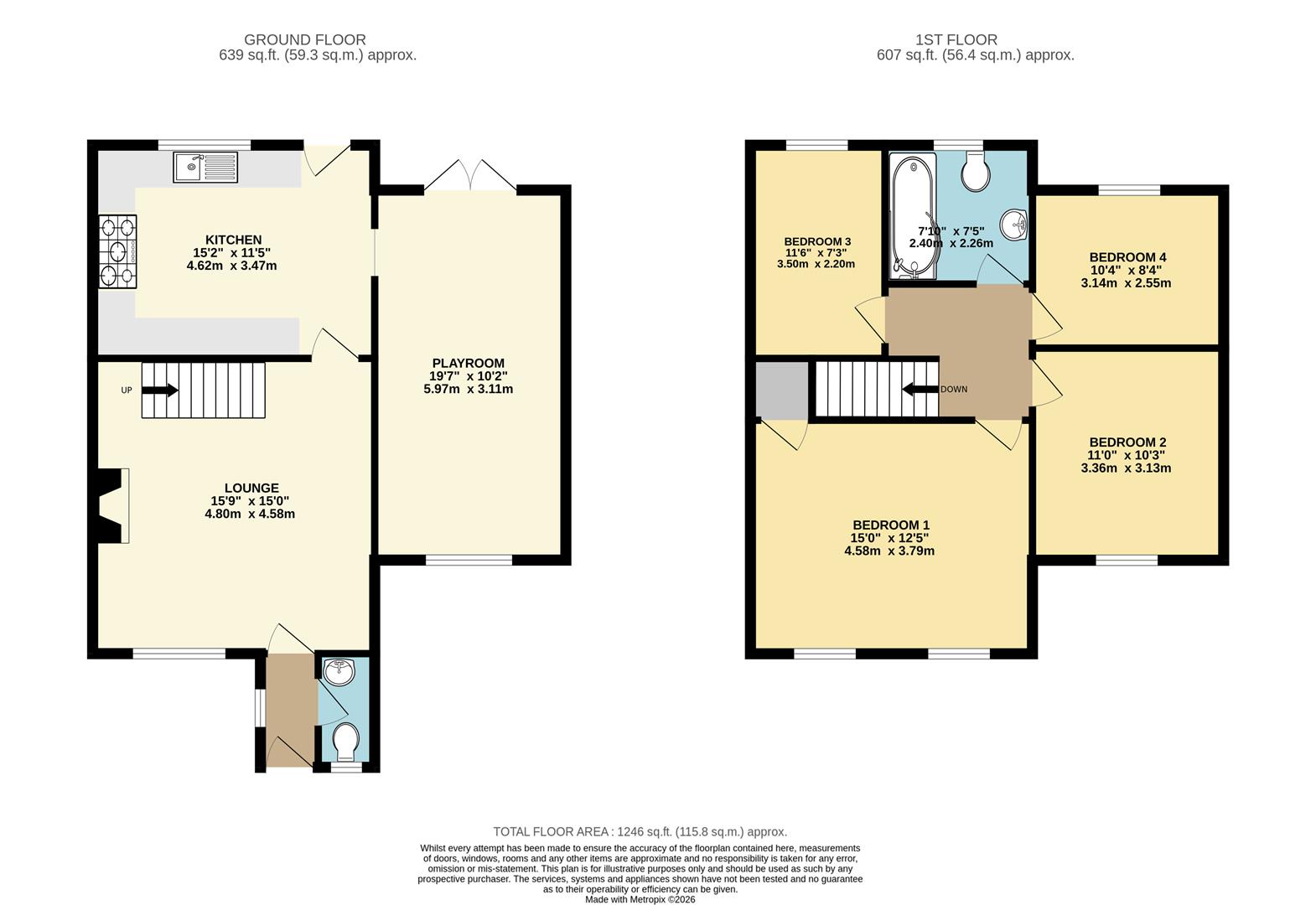 9, Beechwood Views, Roos floorplan