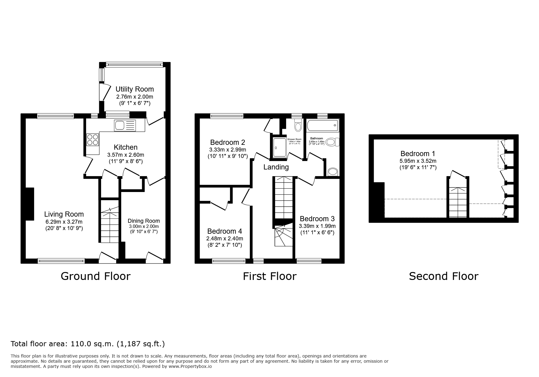 30, Brockley Close, Reading floorplan