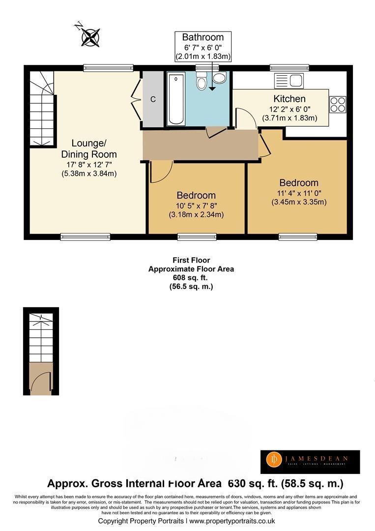 13., Blacksmith Road, Horley floorplan