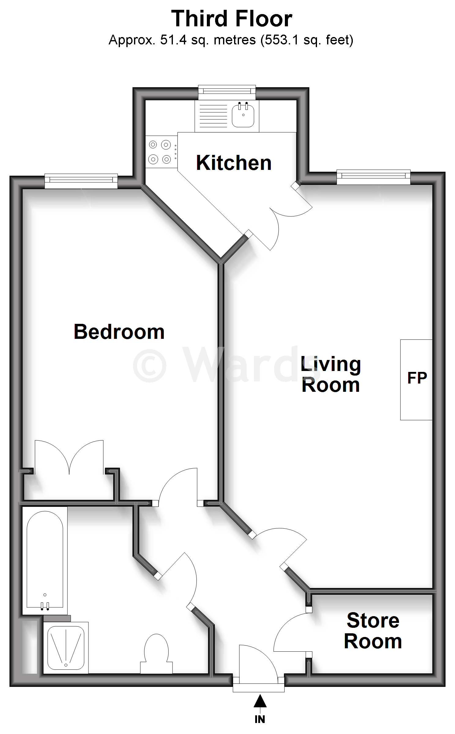 Nelson Court, Glen View, Gravesend floorplan