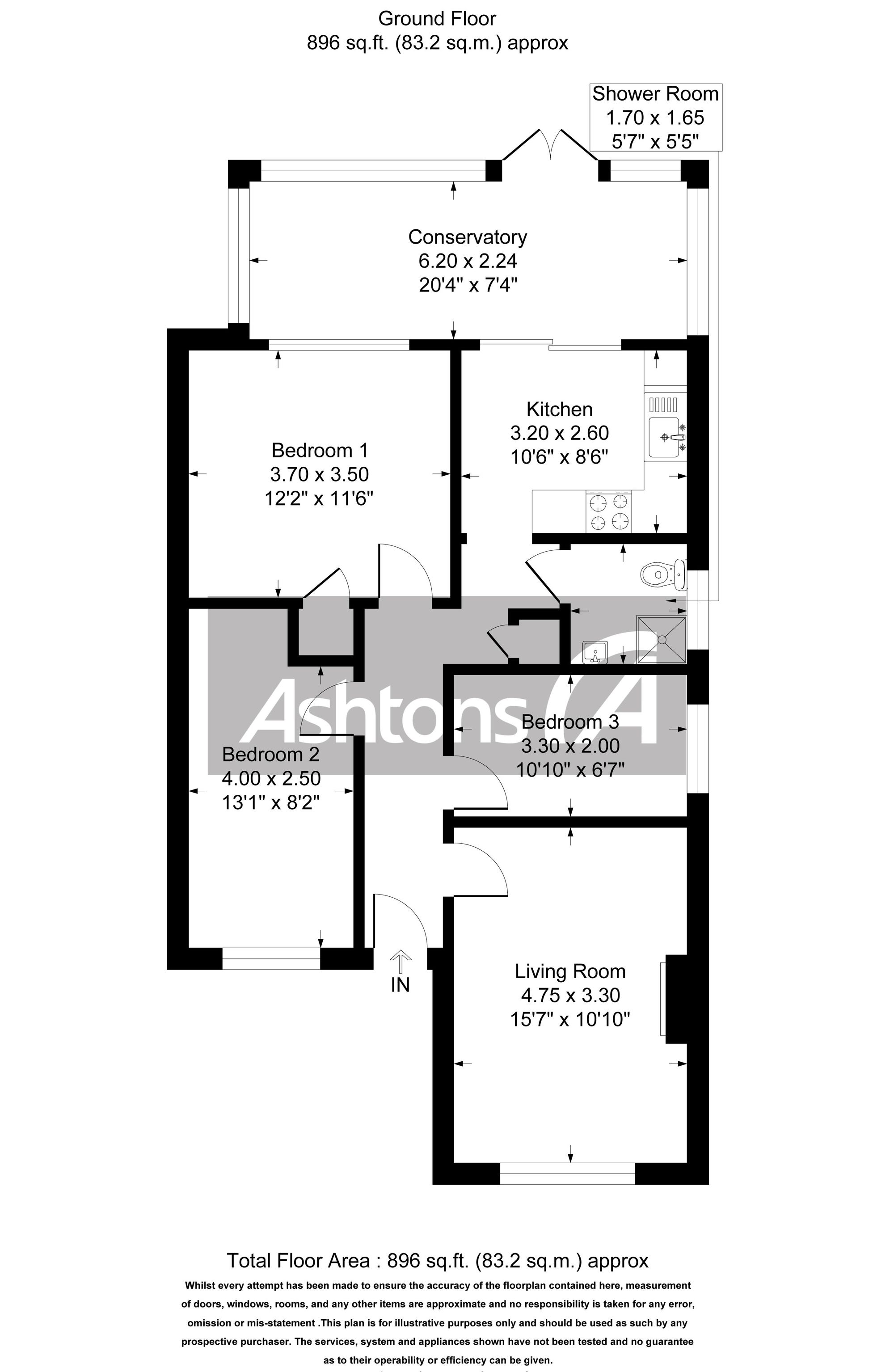 49 Upland Drive, Wigan floorplan