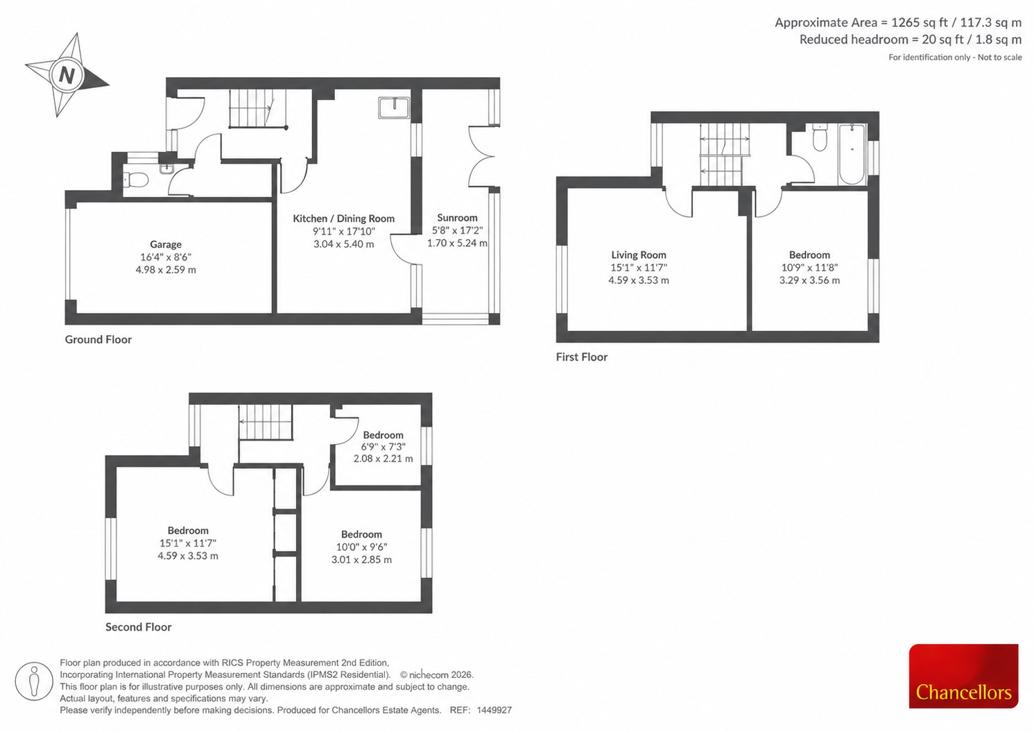 7, Shakespeare Road, Hampshire floorplan
