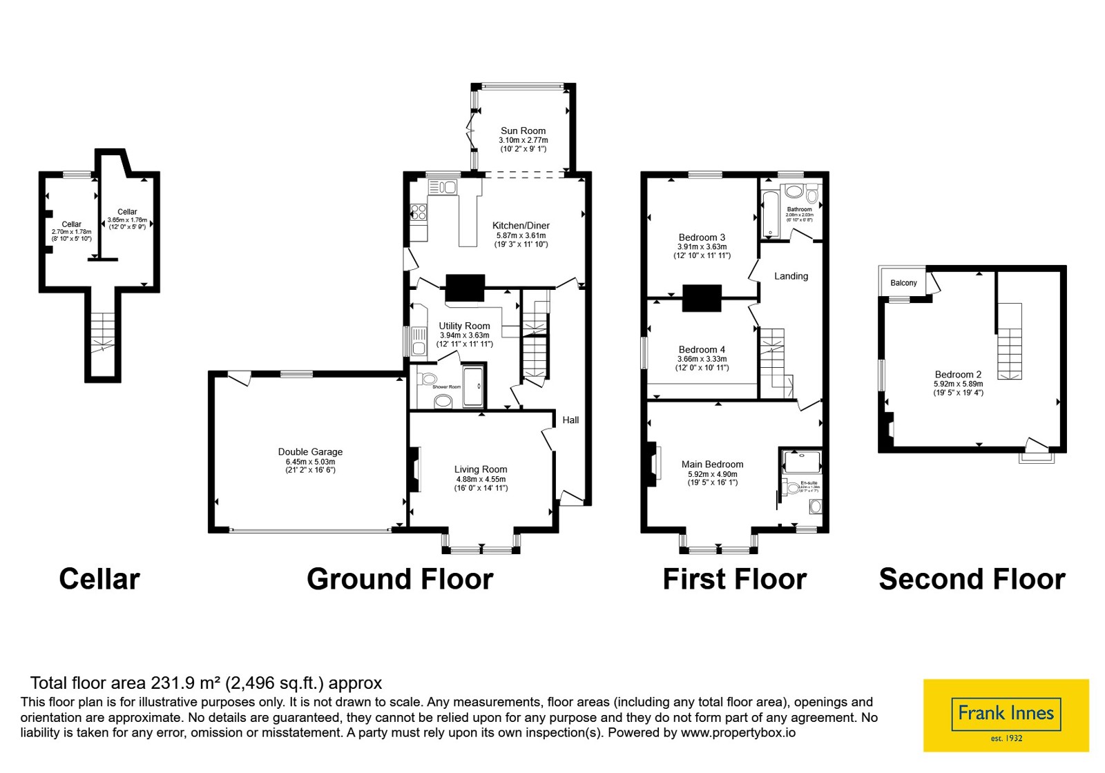 68, Cropwell Road, Nottingham floorplan