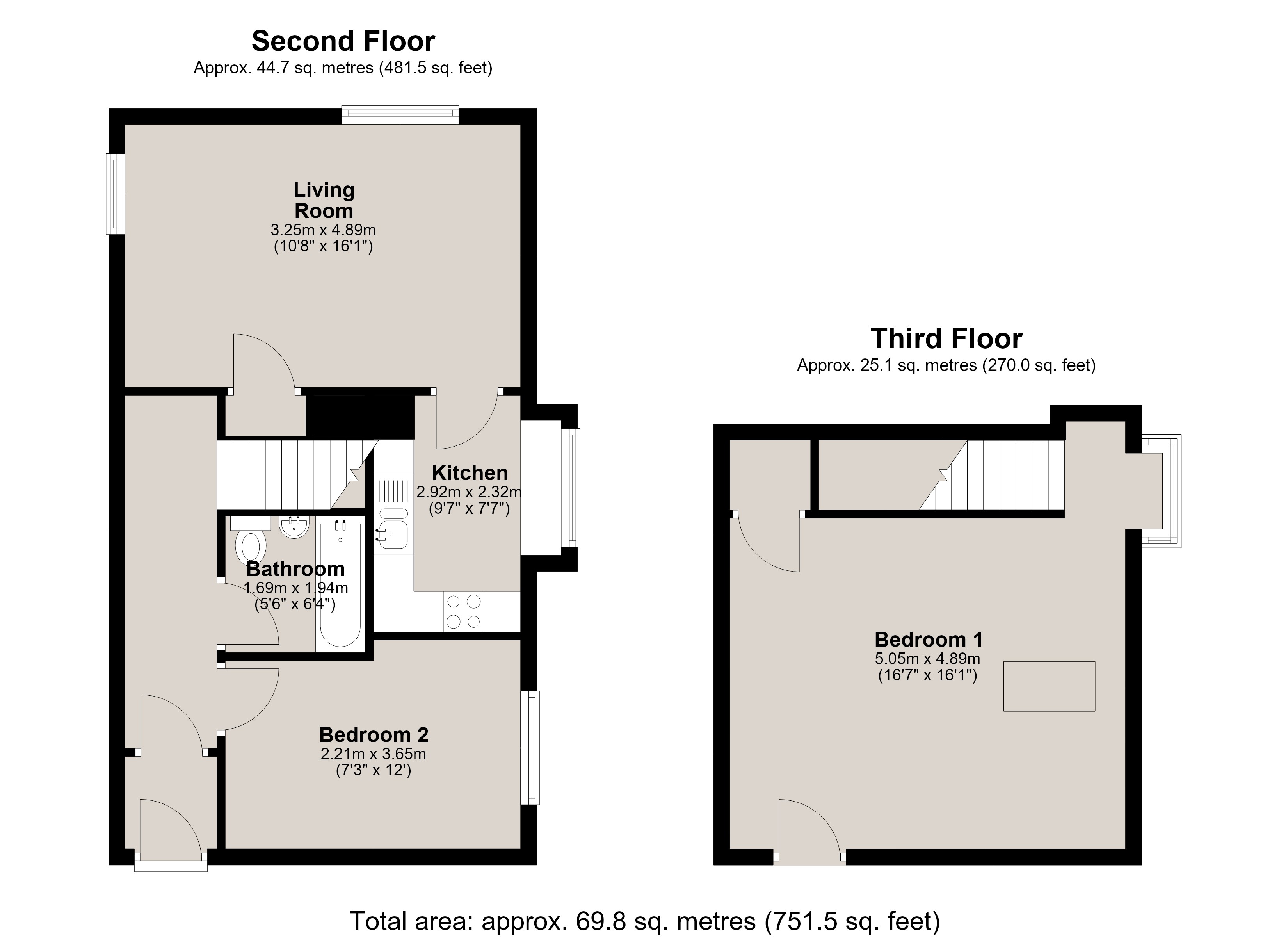 Bellingham Court, Newcastle upon Tyne floorplan