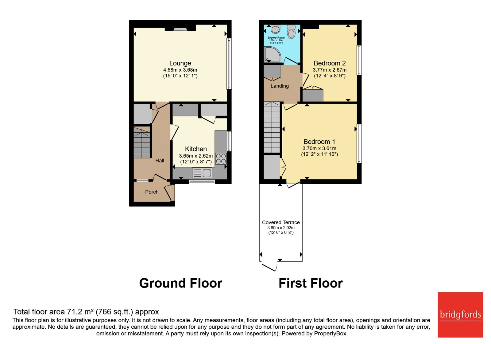 26, Pike Close, Staffordshire floorplan