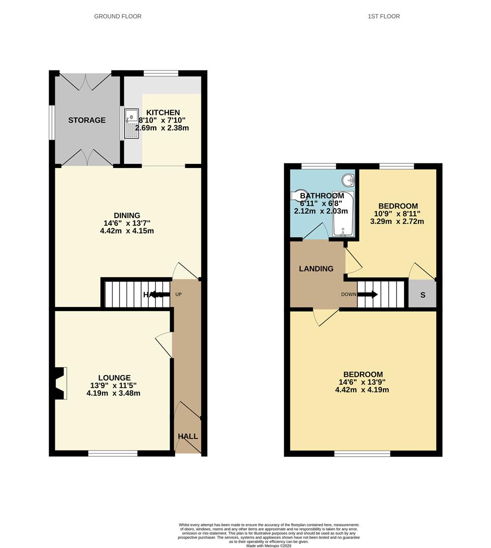327, Manchester Road, Westhoughton floorplan