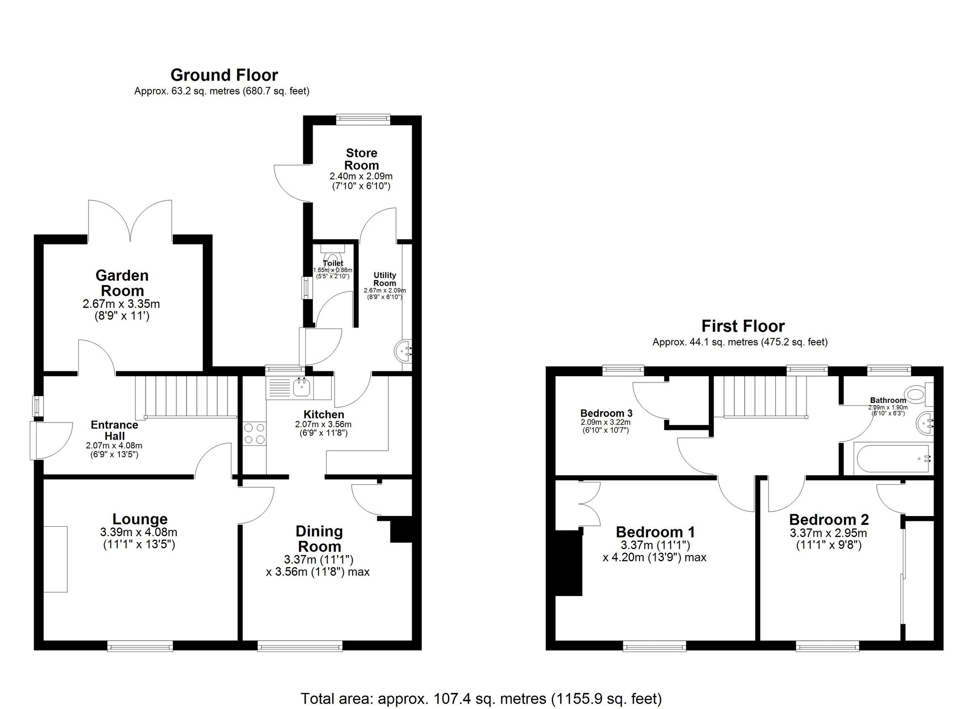 24 Dixies Close, Baldock floorplan