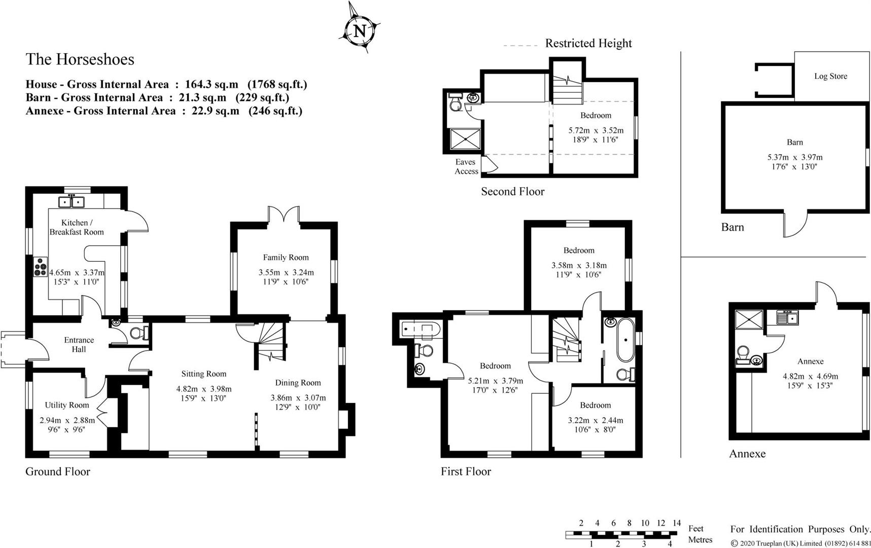 The Horseshoes, Tonbridge Road, Edenbridge floorplan