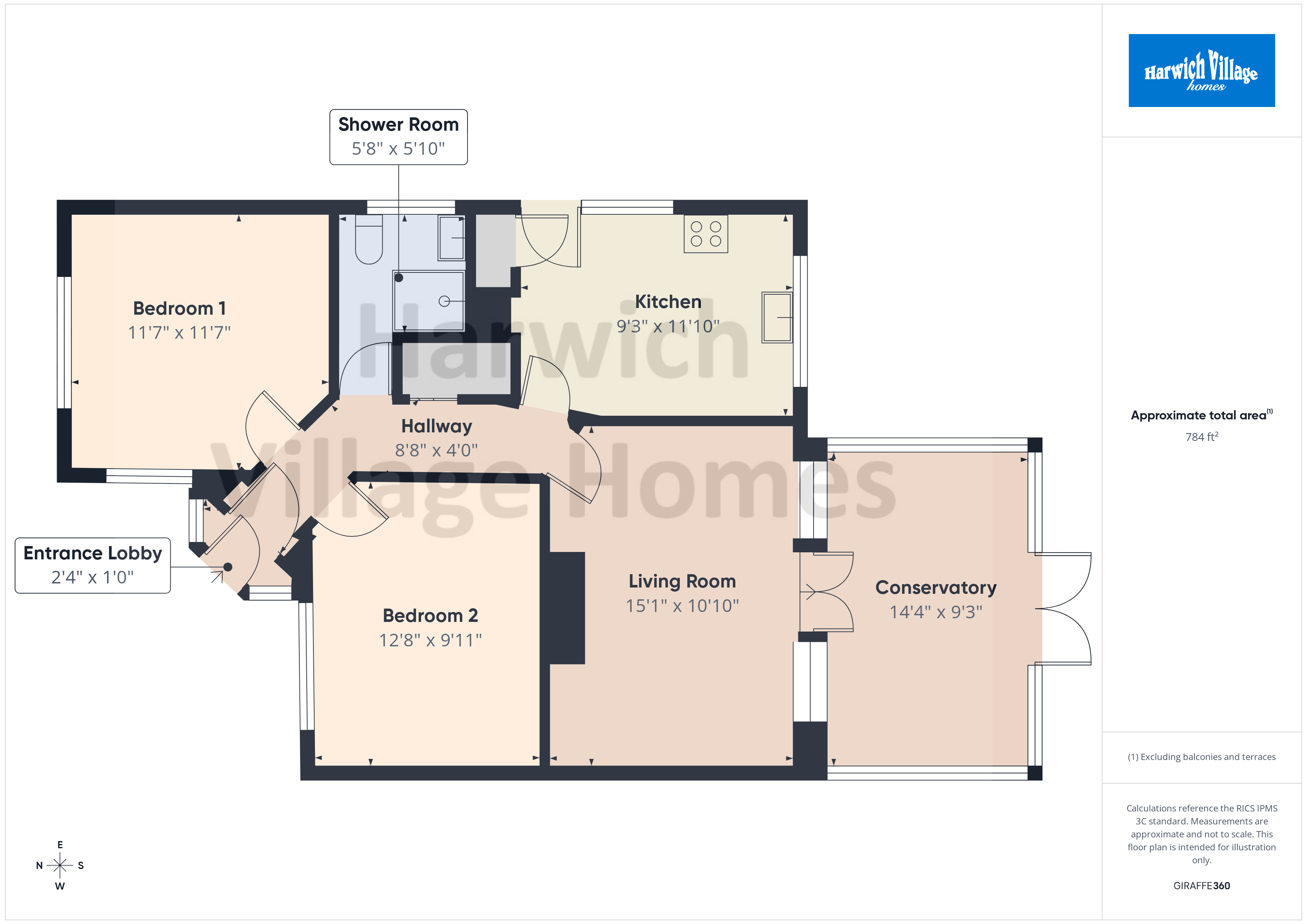 7, Ashley Road, Essex floorplan
