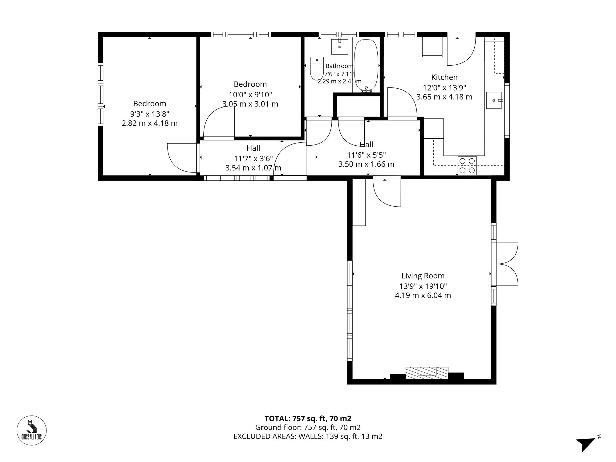 57 High Street, Cambridge floorplan