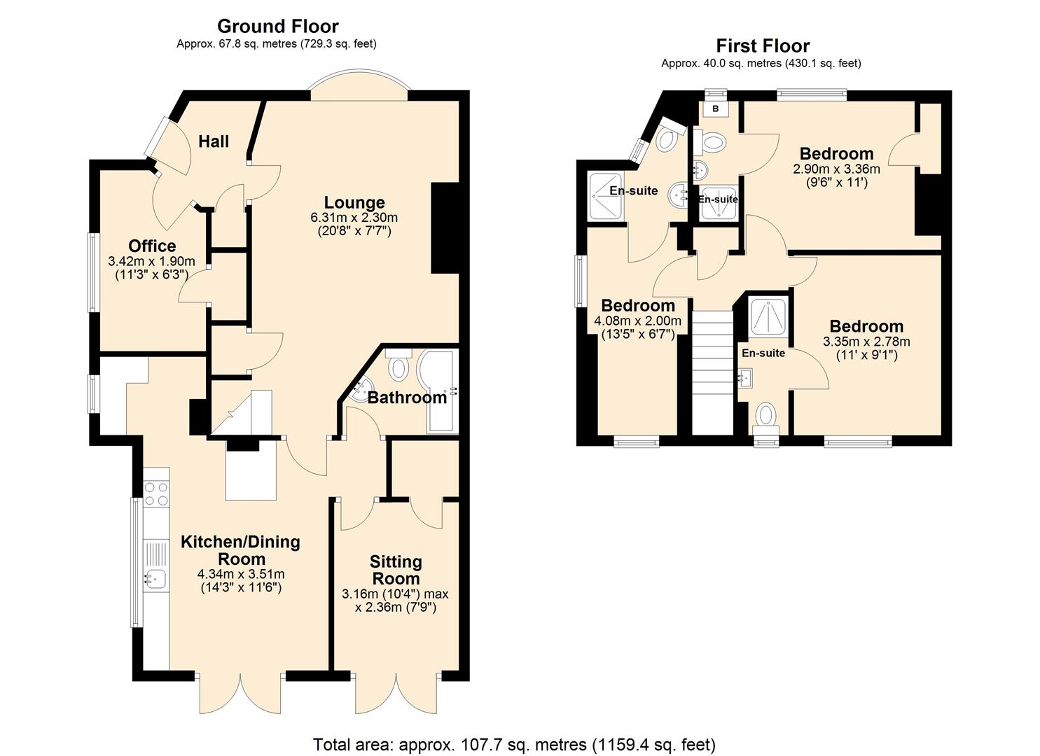 Derringham Avenue, Anlaby Common, Hull floorplan