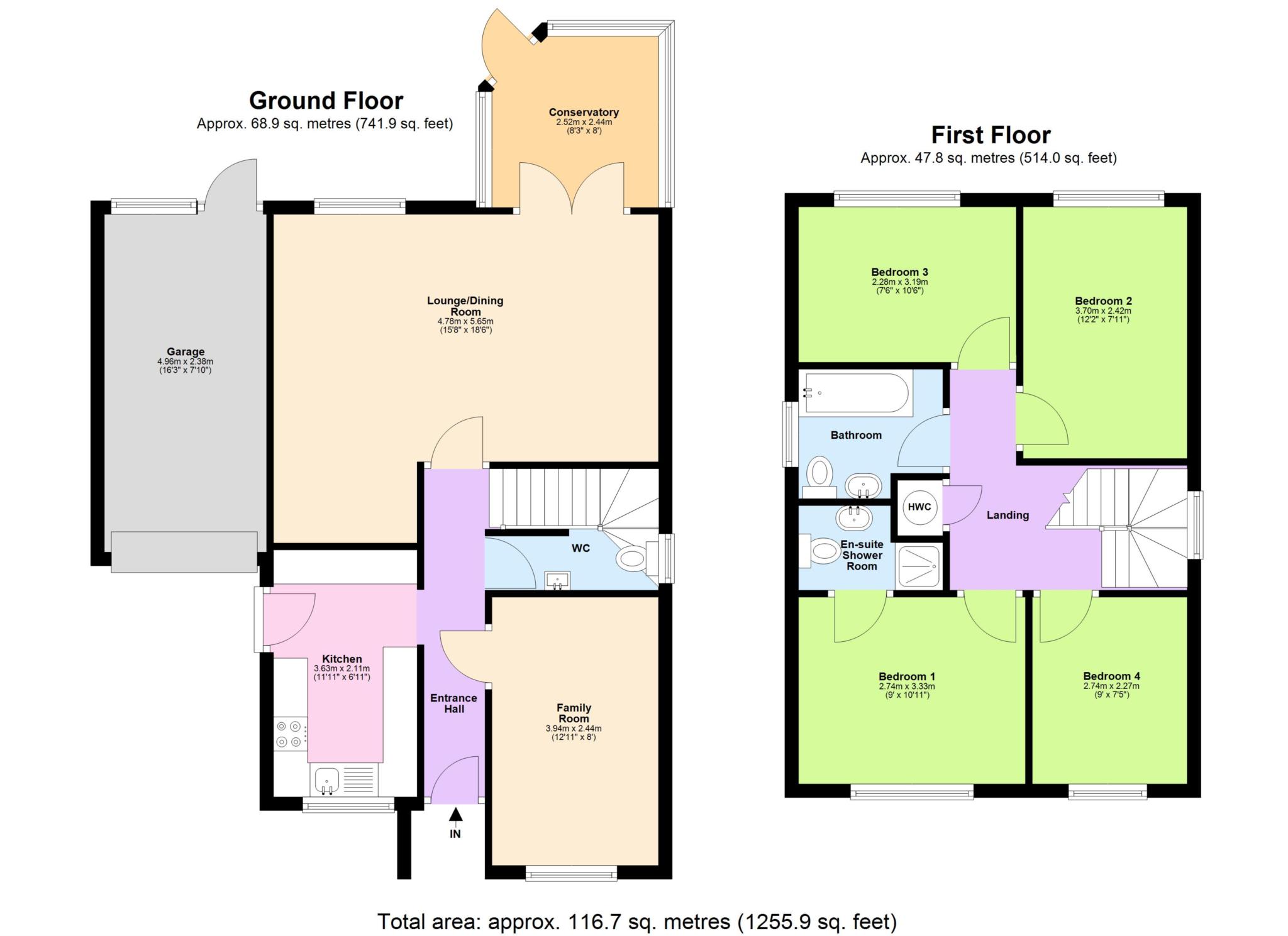 1, Marwood Close, Kings Langley floorplan