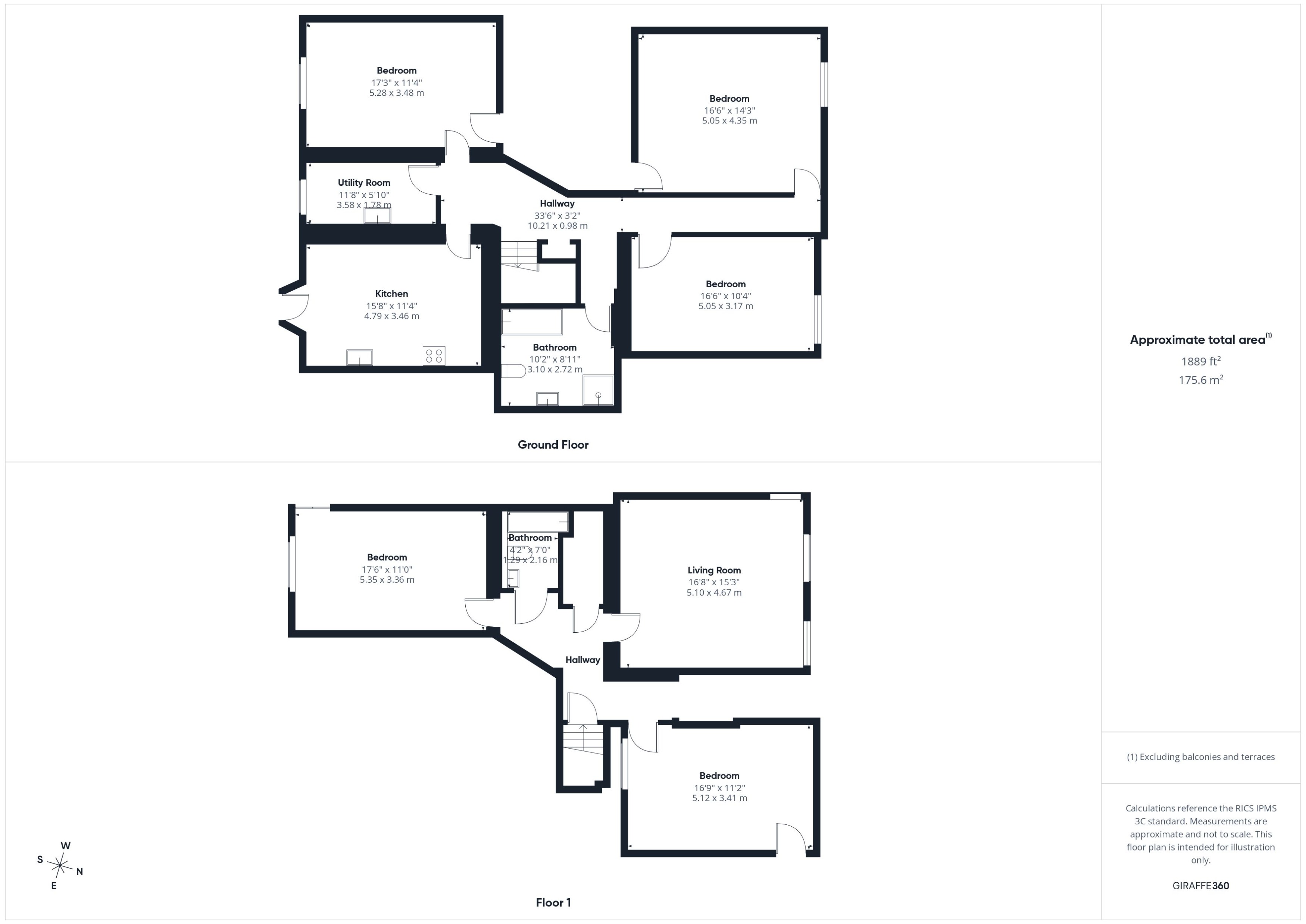 21A, London Street, Edinburgh floorplan