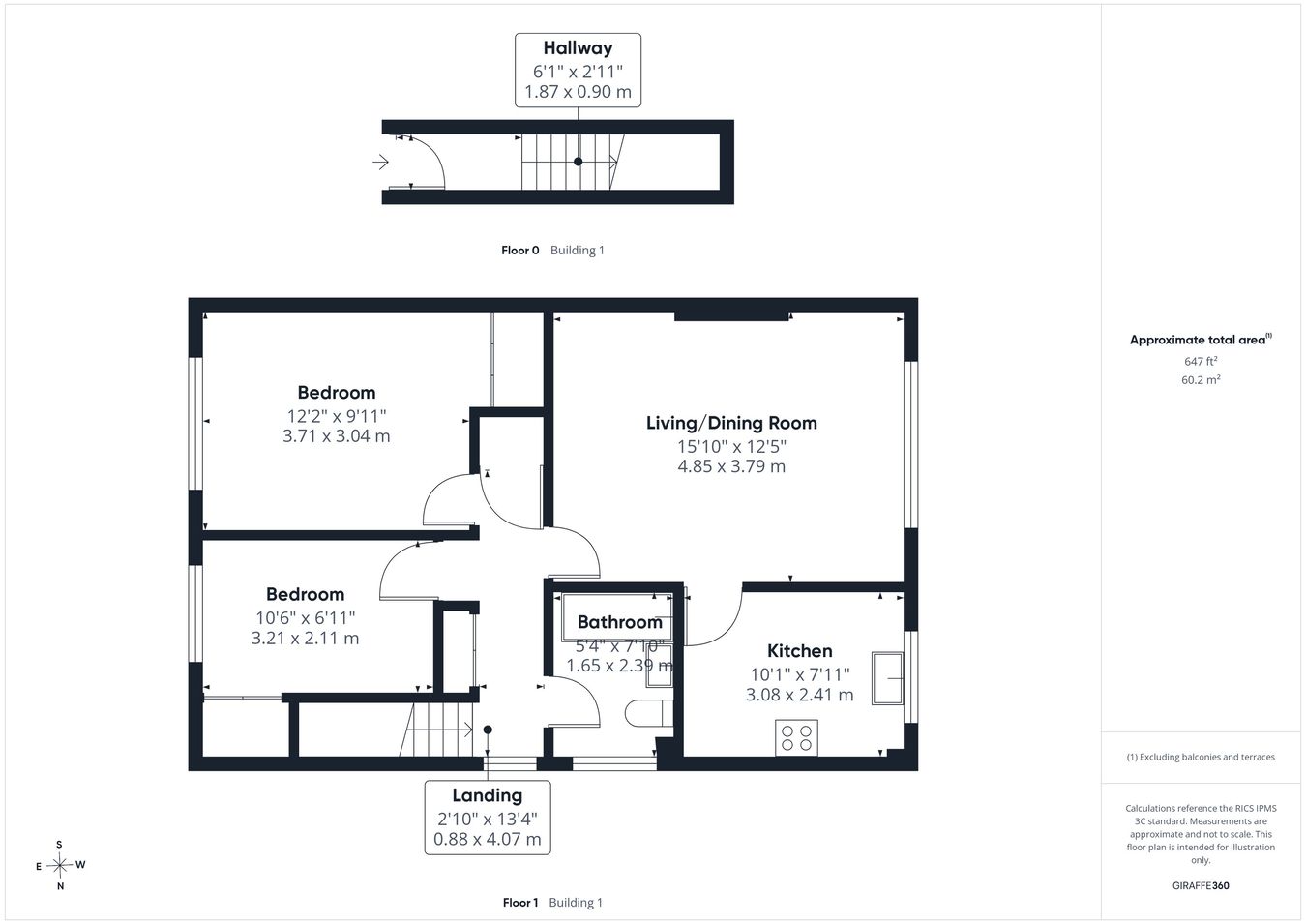 10, King Georges Close, Hitchin floorplan