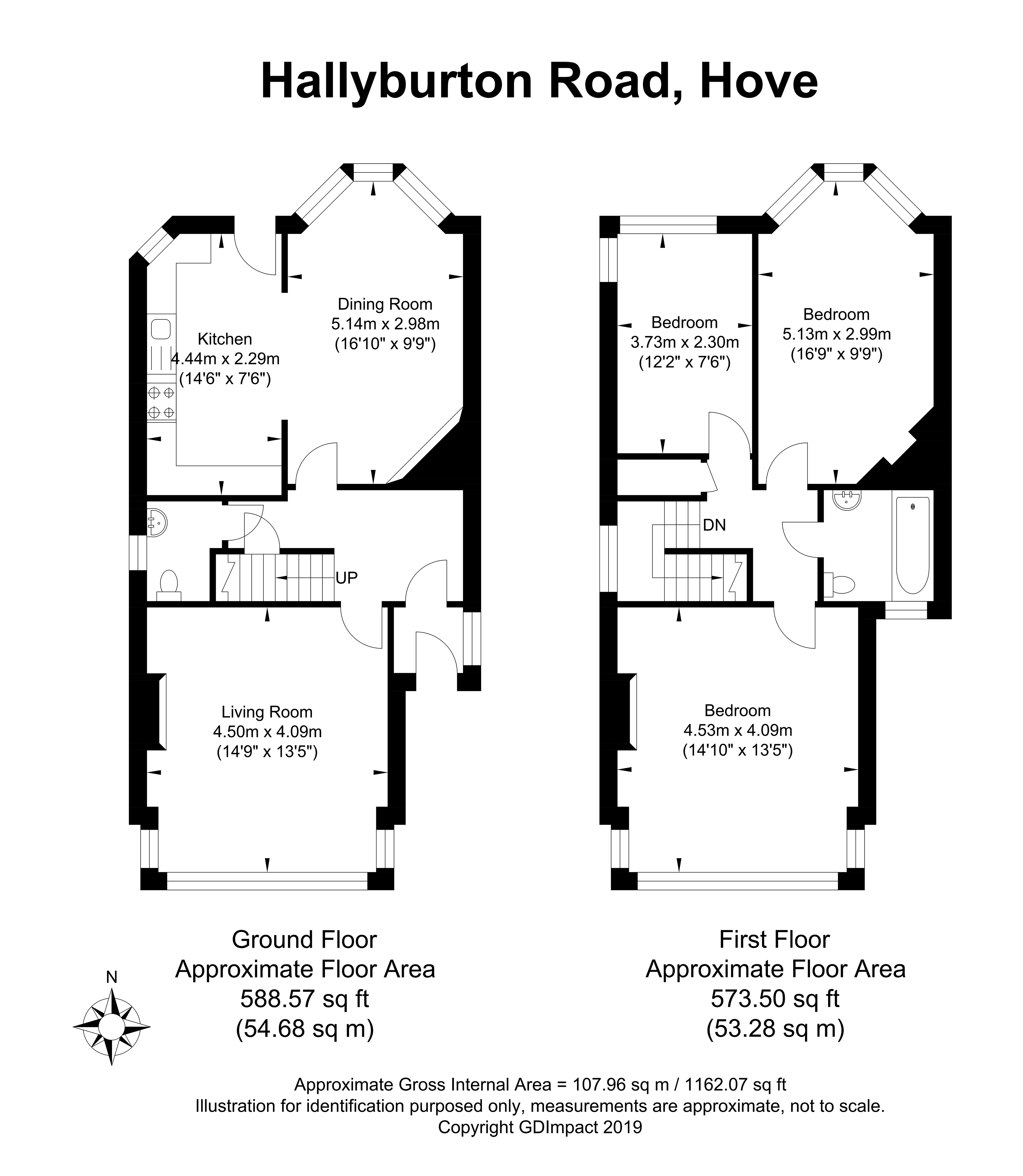 3 Bedrooms Detached house for sale in Hallyburton Road, Hove BN3