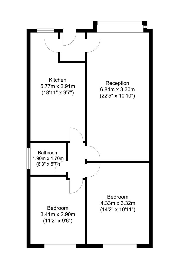 113, Constance Avenue, Stoke on Trent floorplan