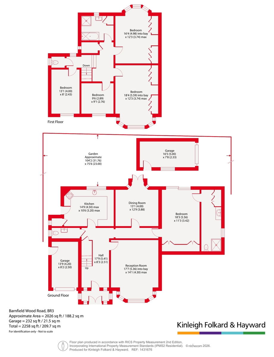 28, Barnfield Wood Road, Beckenham floorplan