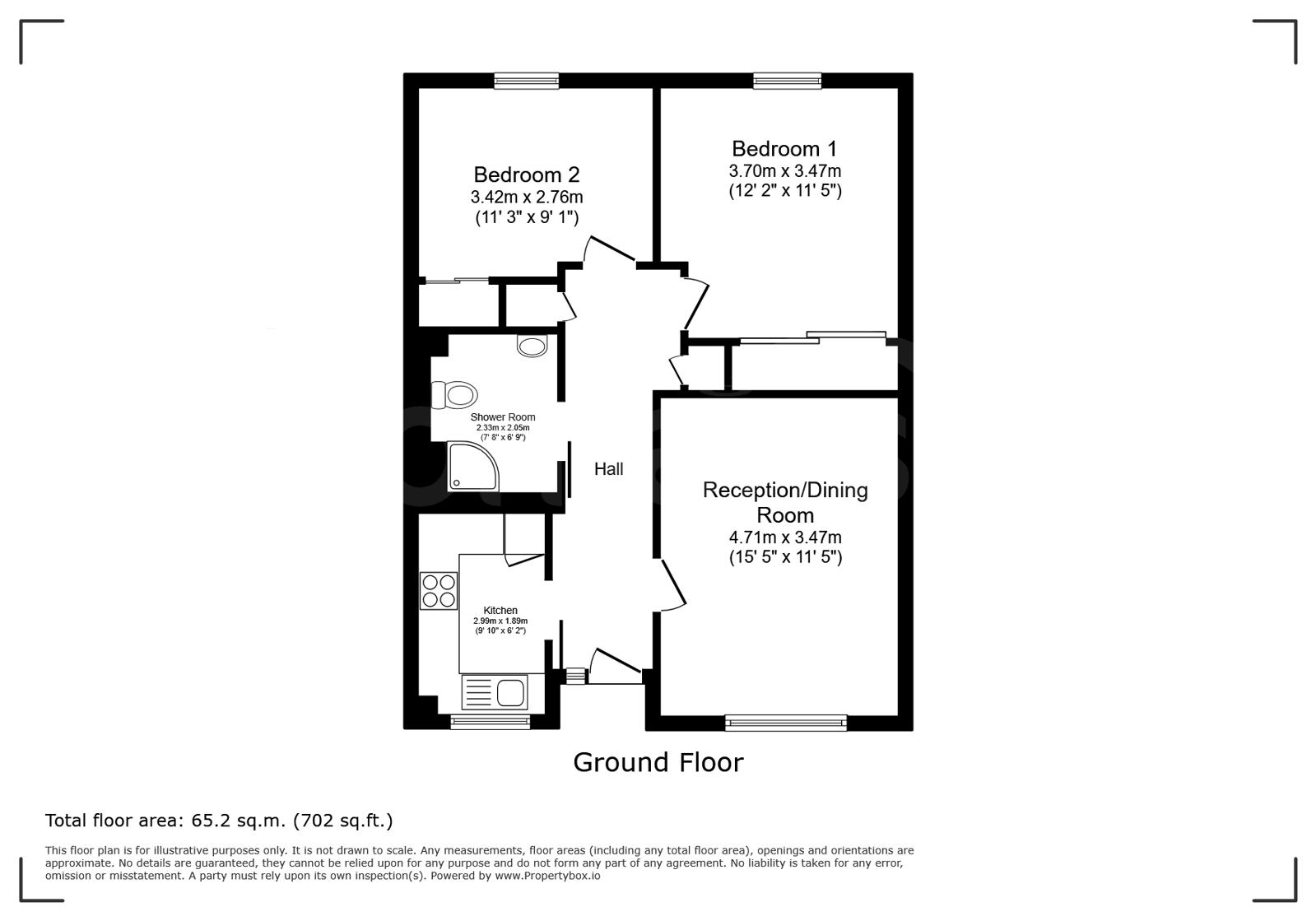 2, Emmbrook Court, Berkshire floorplan