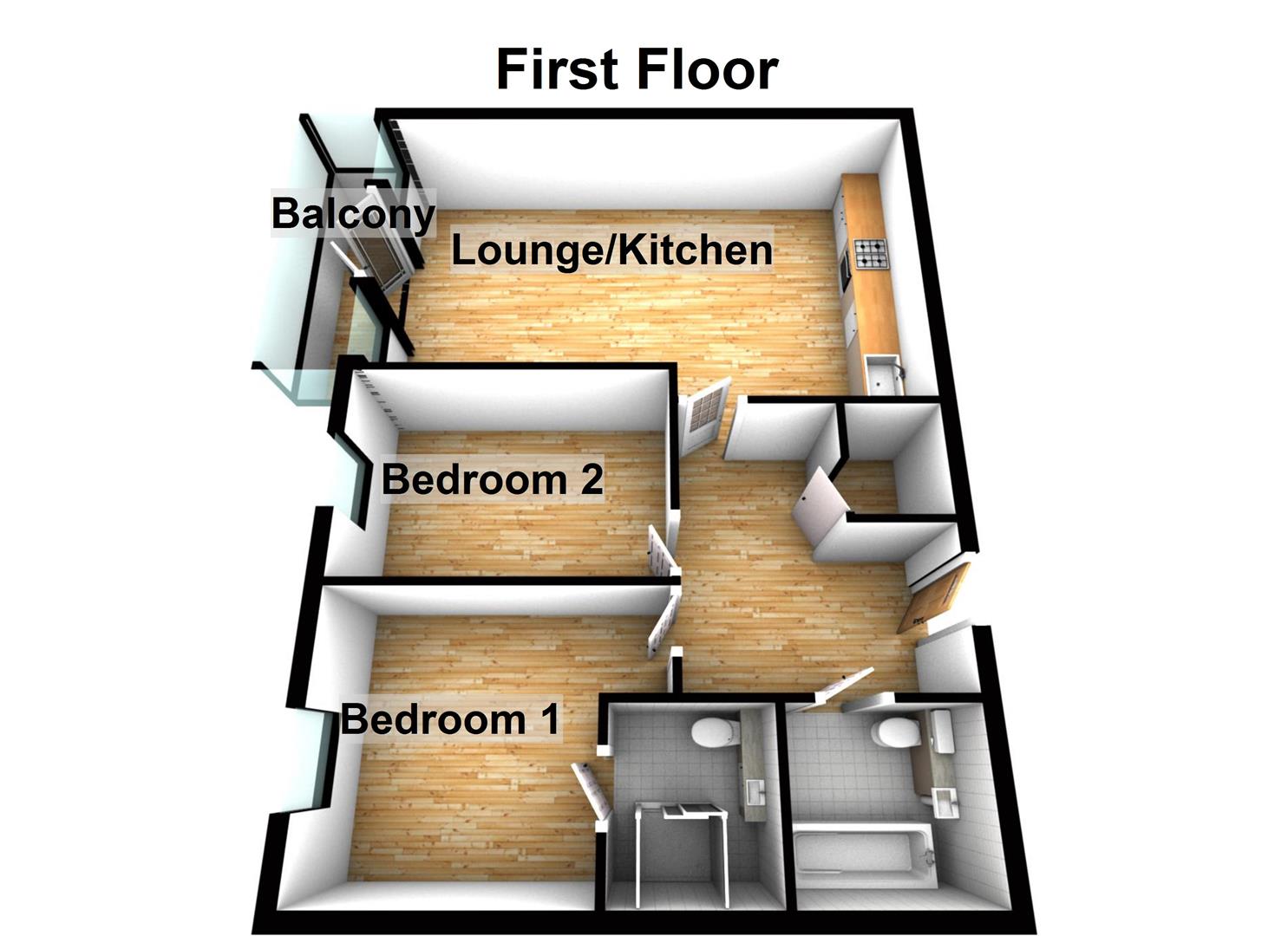 2 Bedrooms Flat to rent in Clovelly Court, Wintergreen Boulevard, West Drayton UB7